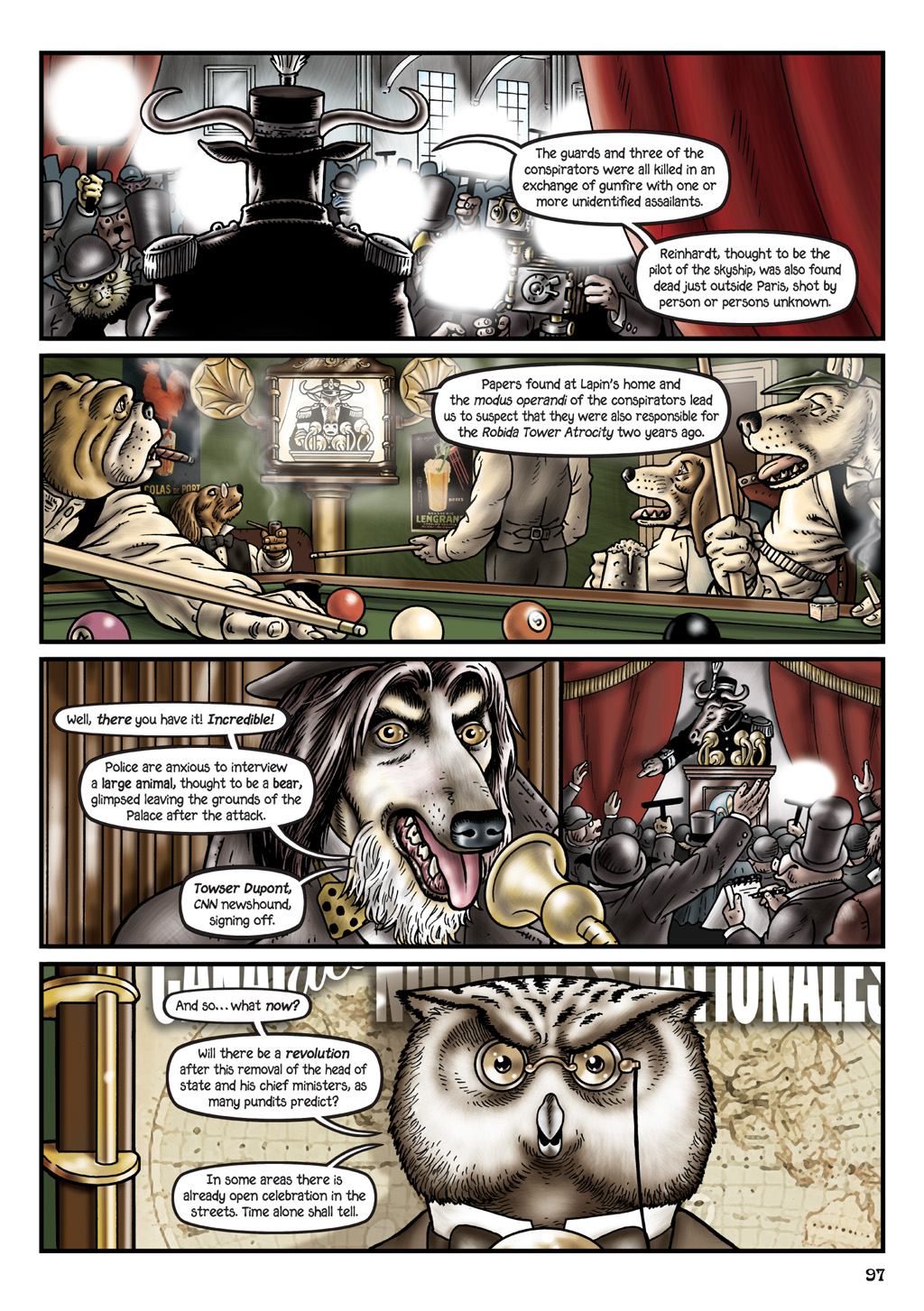 Read online Grandville comic -  Issue # Vol. 1  - 100