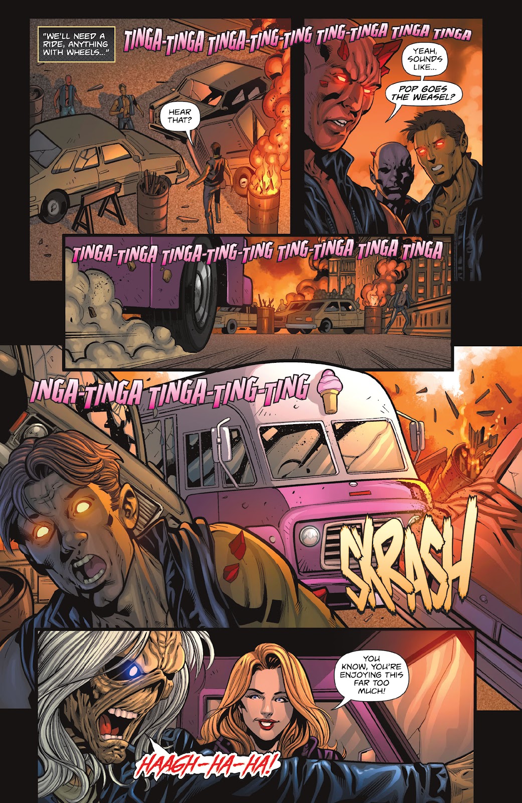 Iron Maiden: Legacy of the Beast - Night City issue 5 - Page 14