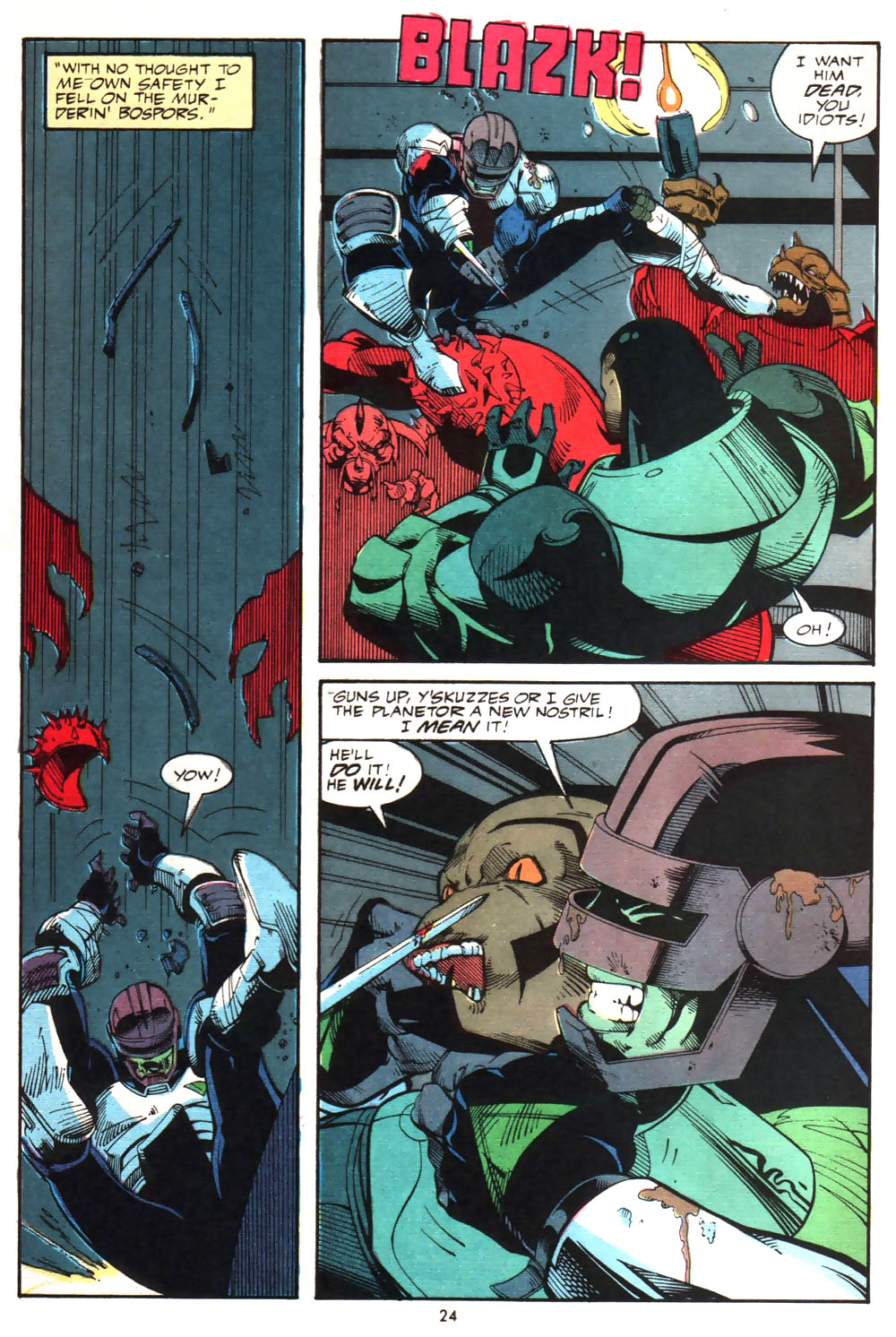 Read online Alien Legion (1987) comic -  Issue #5 - 26