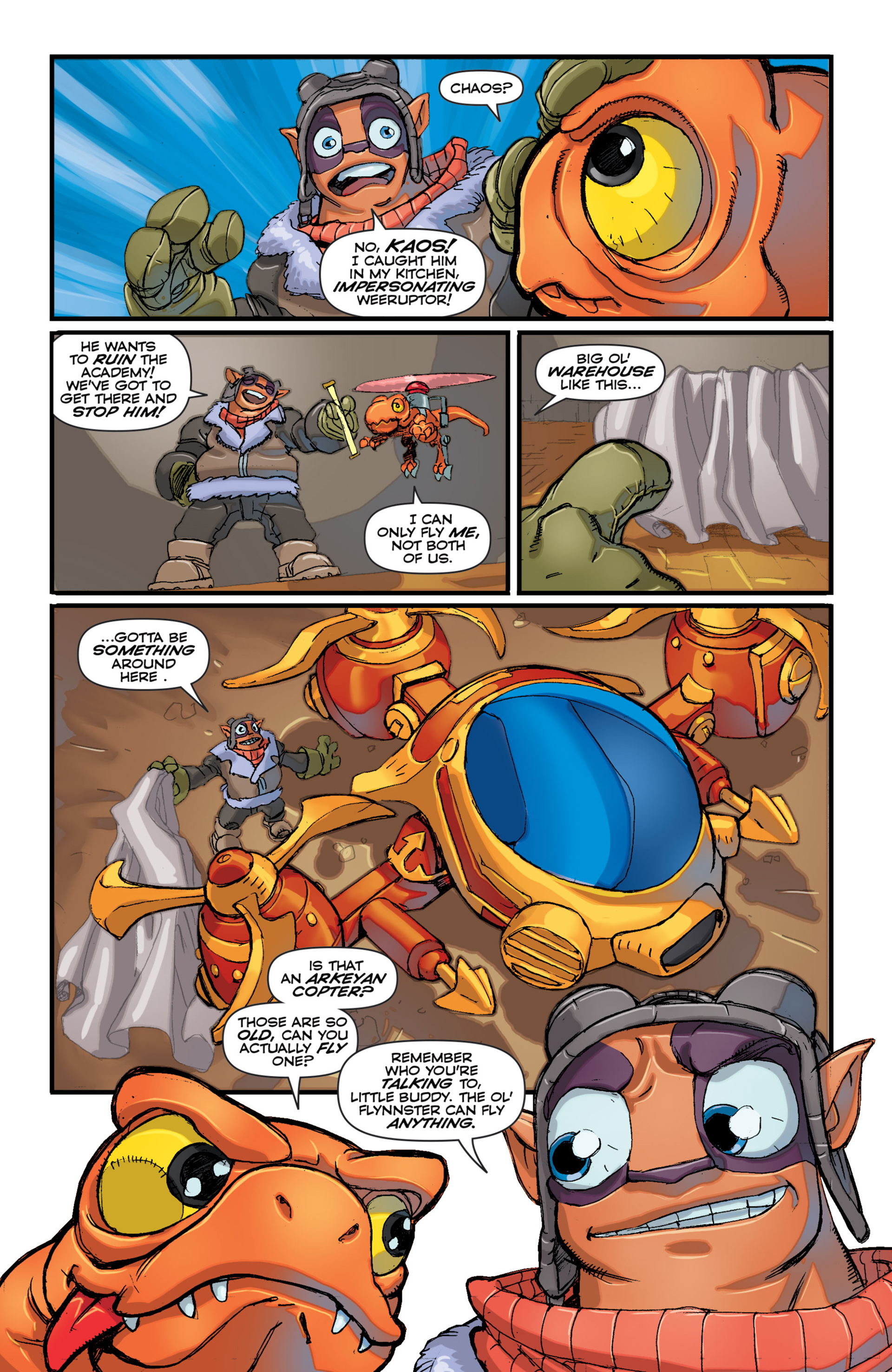 Read online Skylanders comic -  Issue #1 - 17