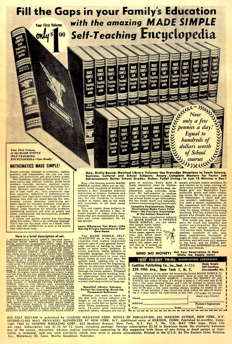 Read online Kid Colt Outlaw comic -  Issue #116 - 2