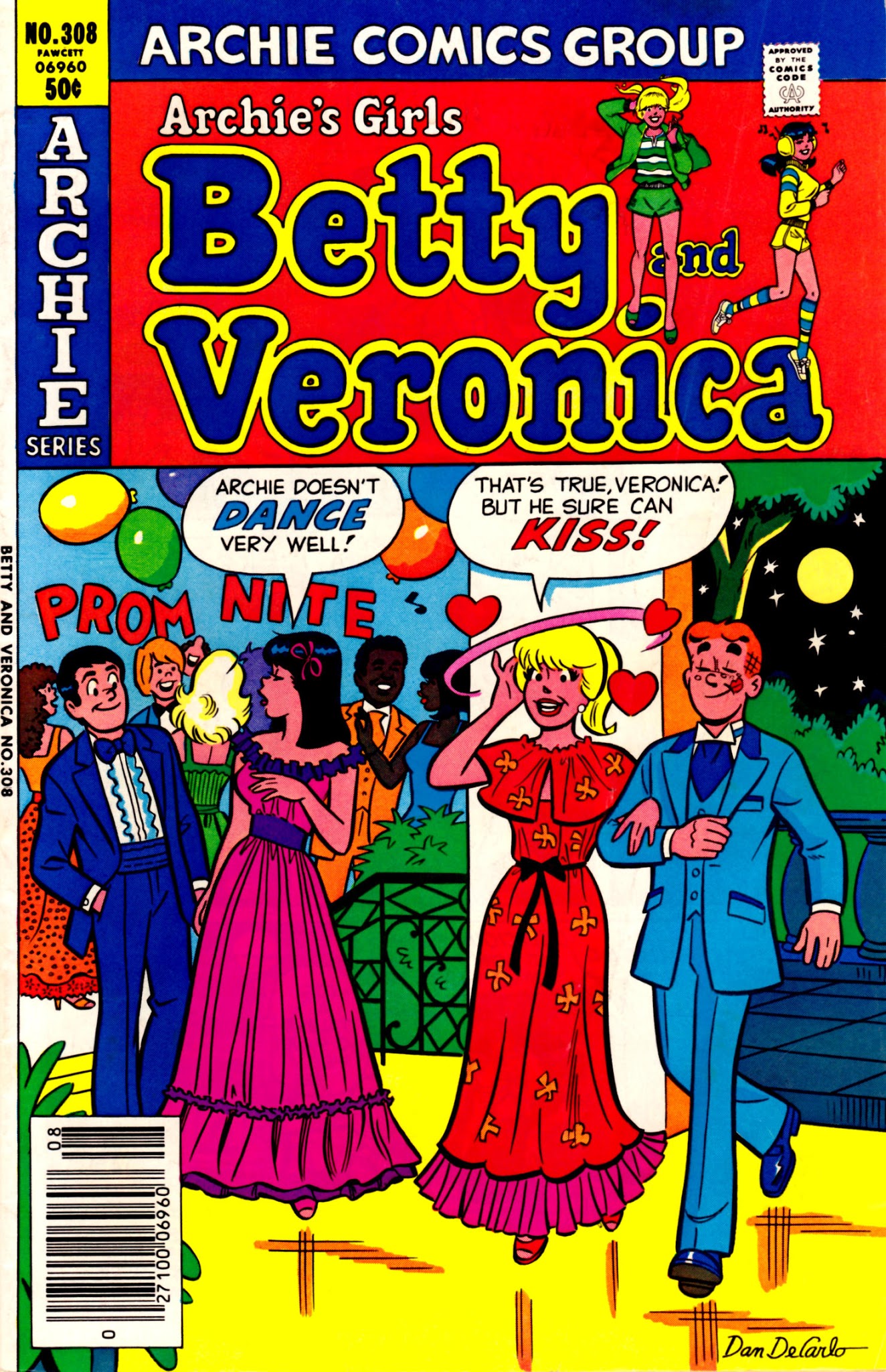 Read online Archie's Girls Betty and Veronica comic -  Issue #308 - 1
