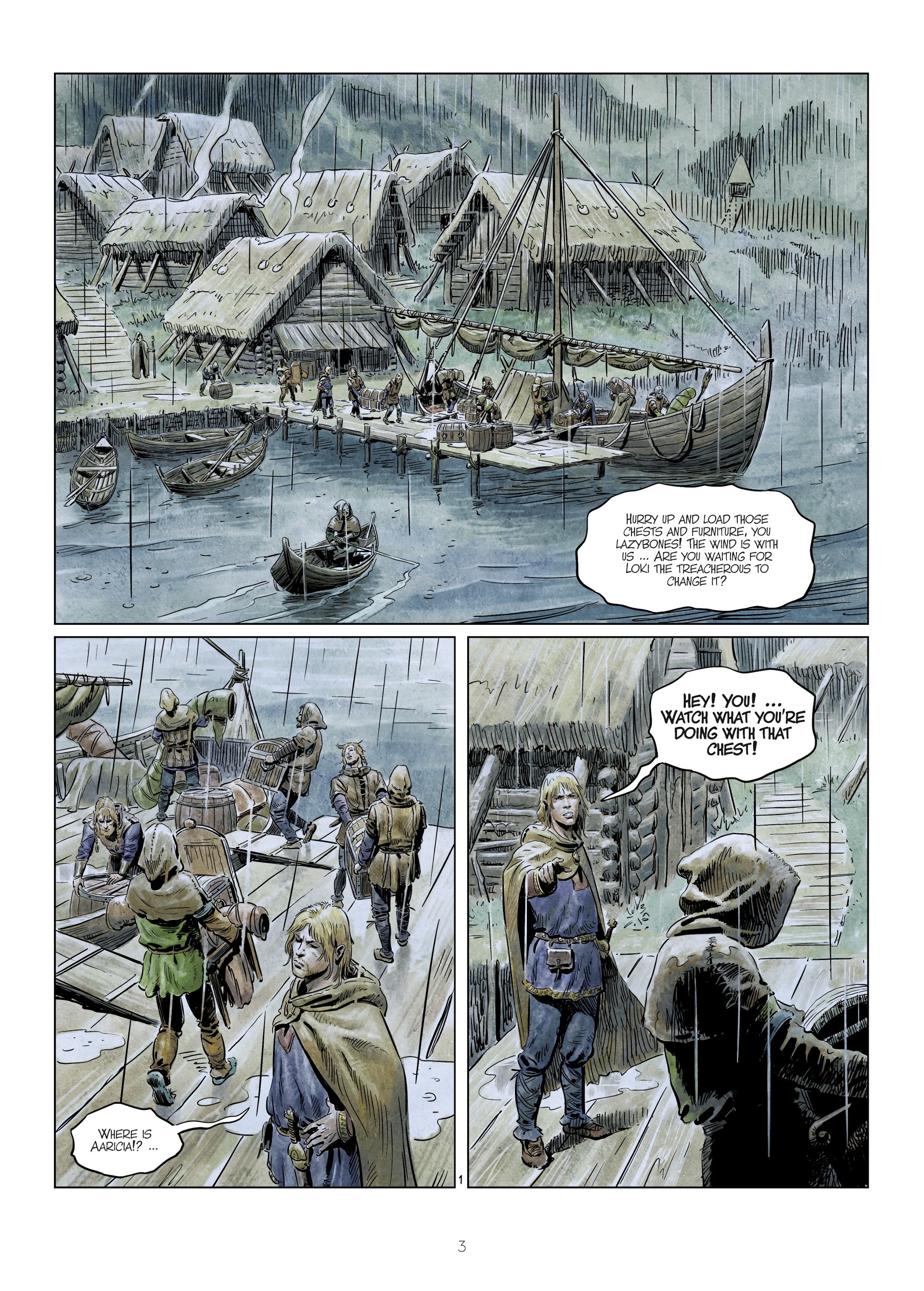 Read online The World of Thorgal: Wolfcub comic -  Issue #5 - 5