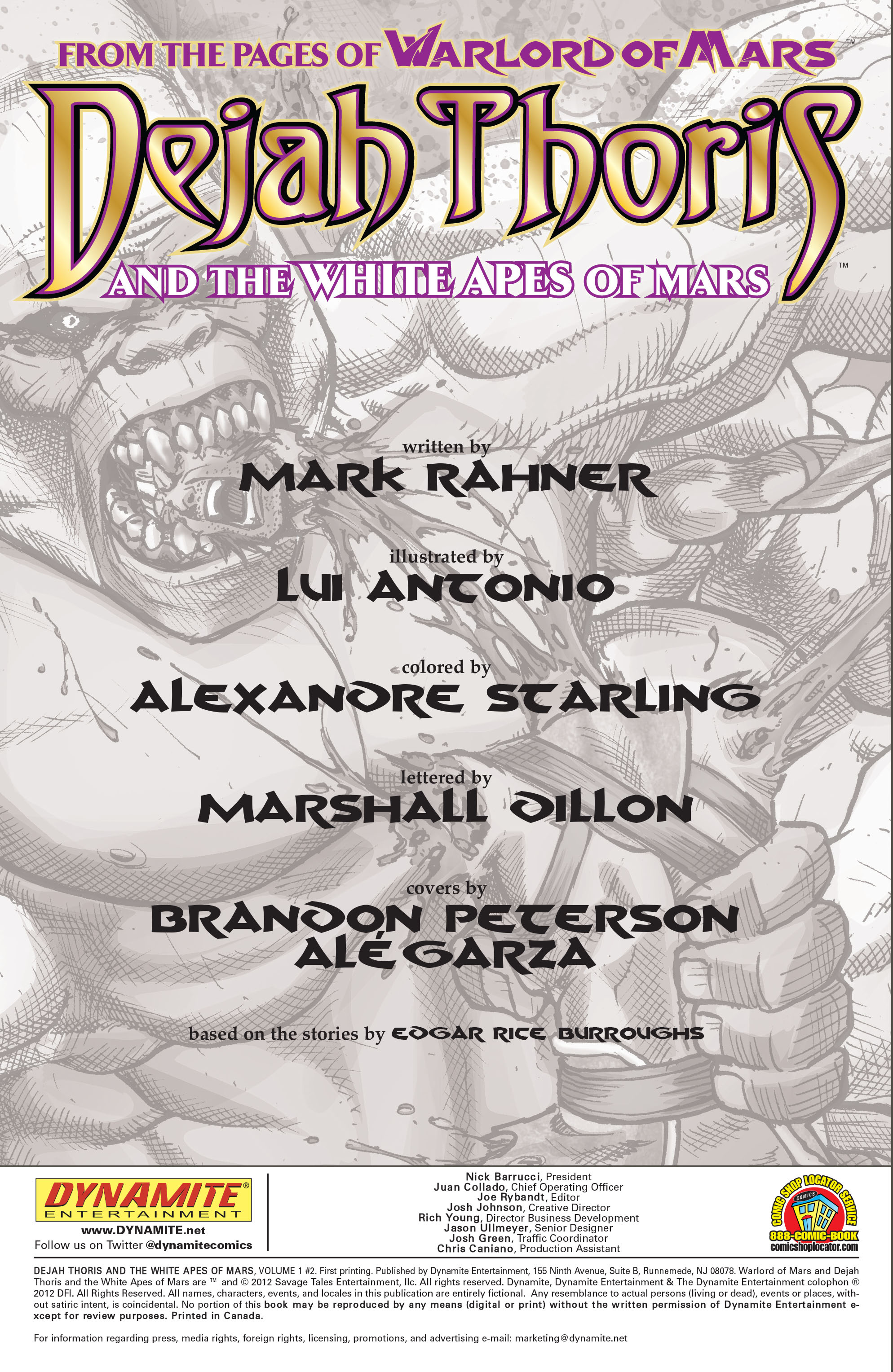 Read online Dejah Thoris and the White Apes of Mars comic -  Issue # _TPB - 28