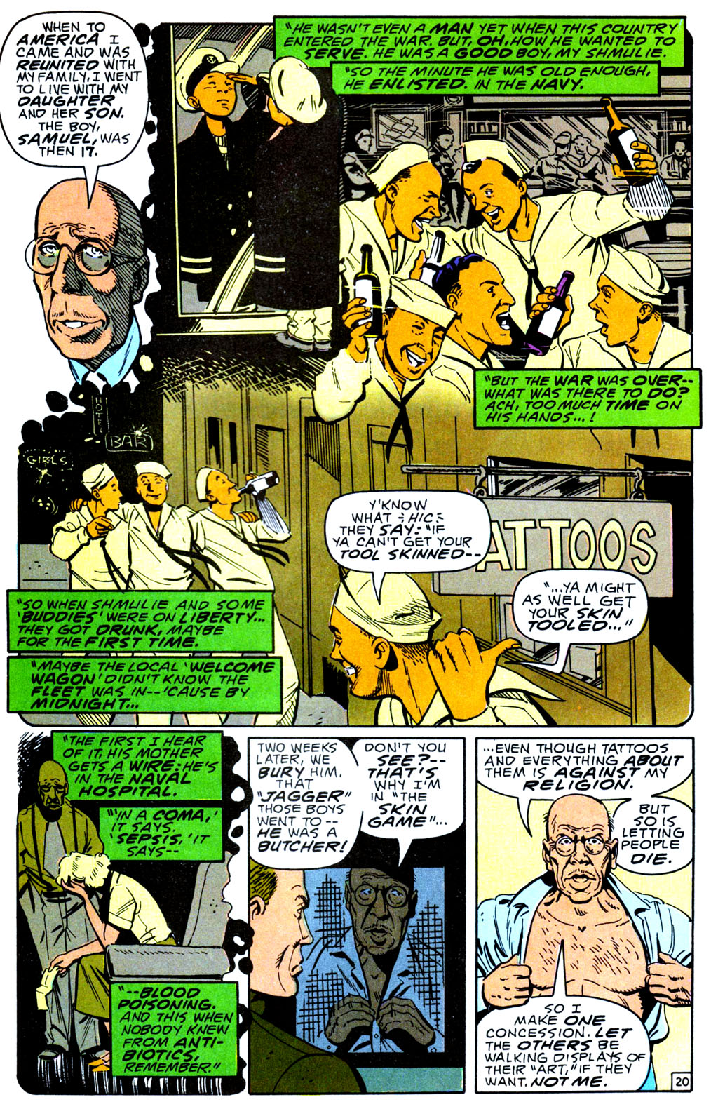 Blackhawk (1989) Issue #9 #10 - English 21