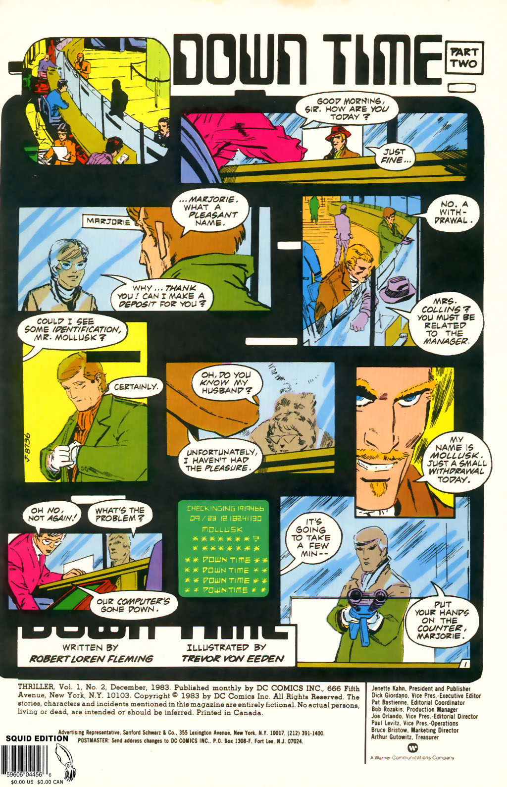 Read online Thriller comic -  Issue #2 - 3