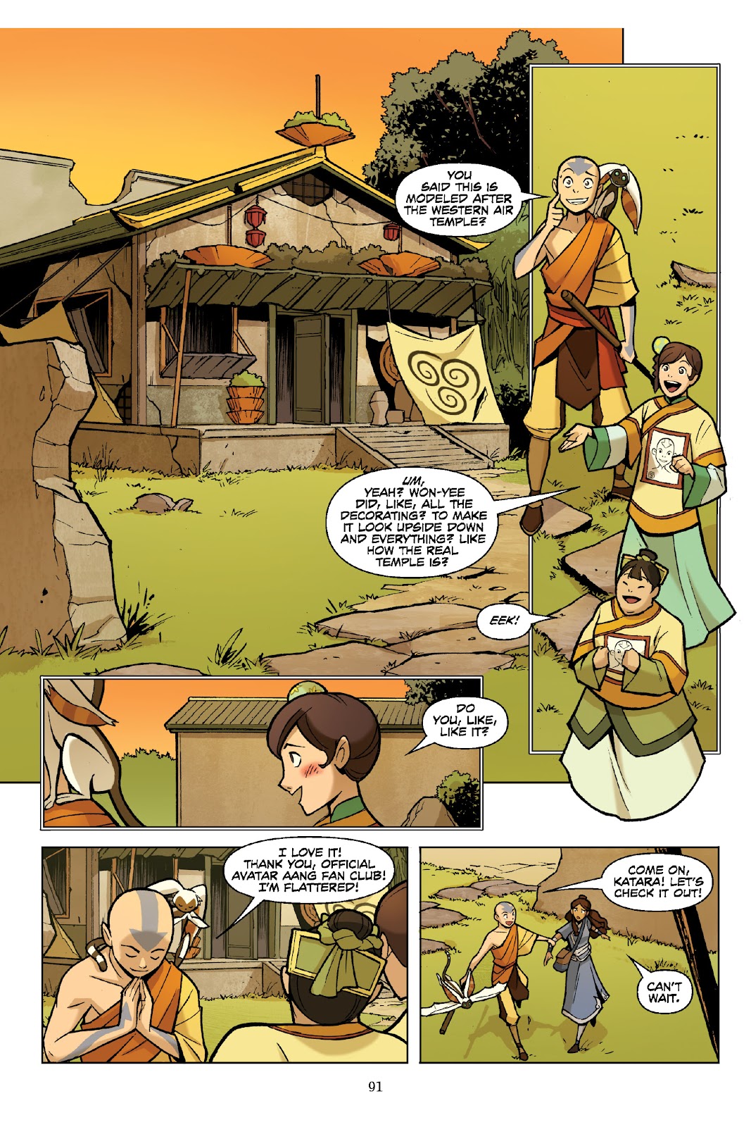 Nickelodeon Avatar: The Last Airbender - The Promise issue TPB Omnibus (Part 1) - Page 92