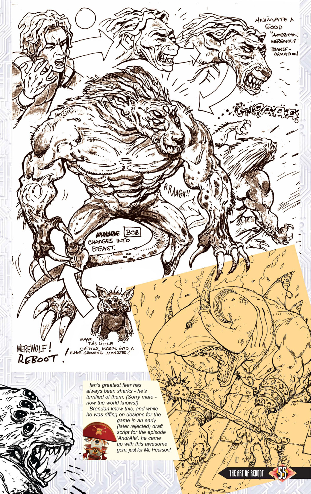 Read online The Art of Reboot comic -  Issue # TPB - 54