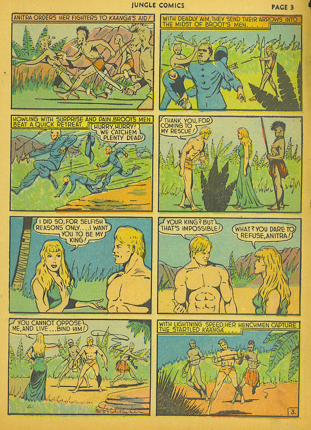 Read online Jungle Comics comic -  Issue #6 - 5