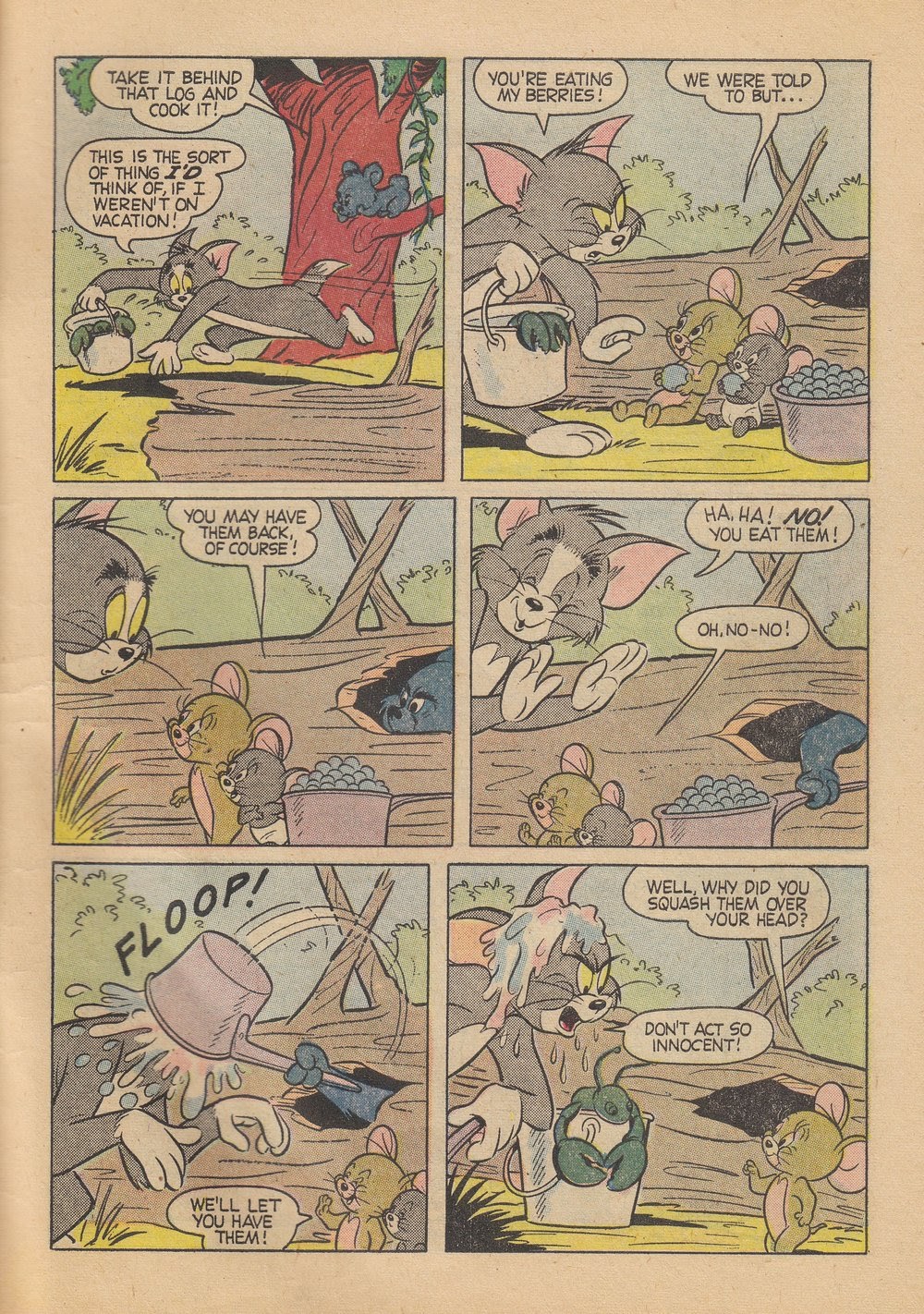 Read online Tom & Jerry Picnic Time comic -  Issue # TPB - 14