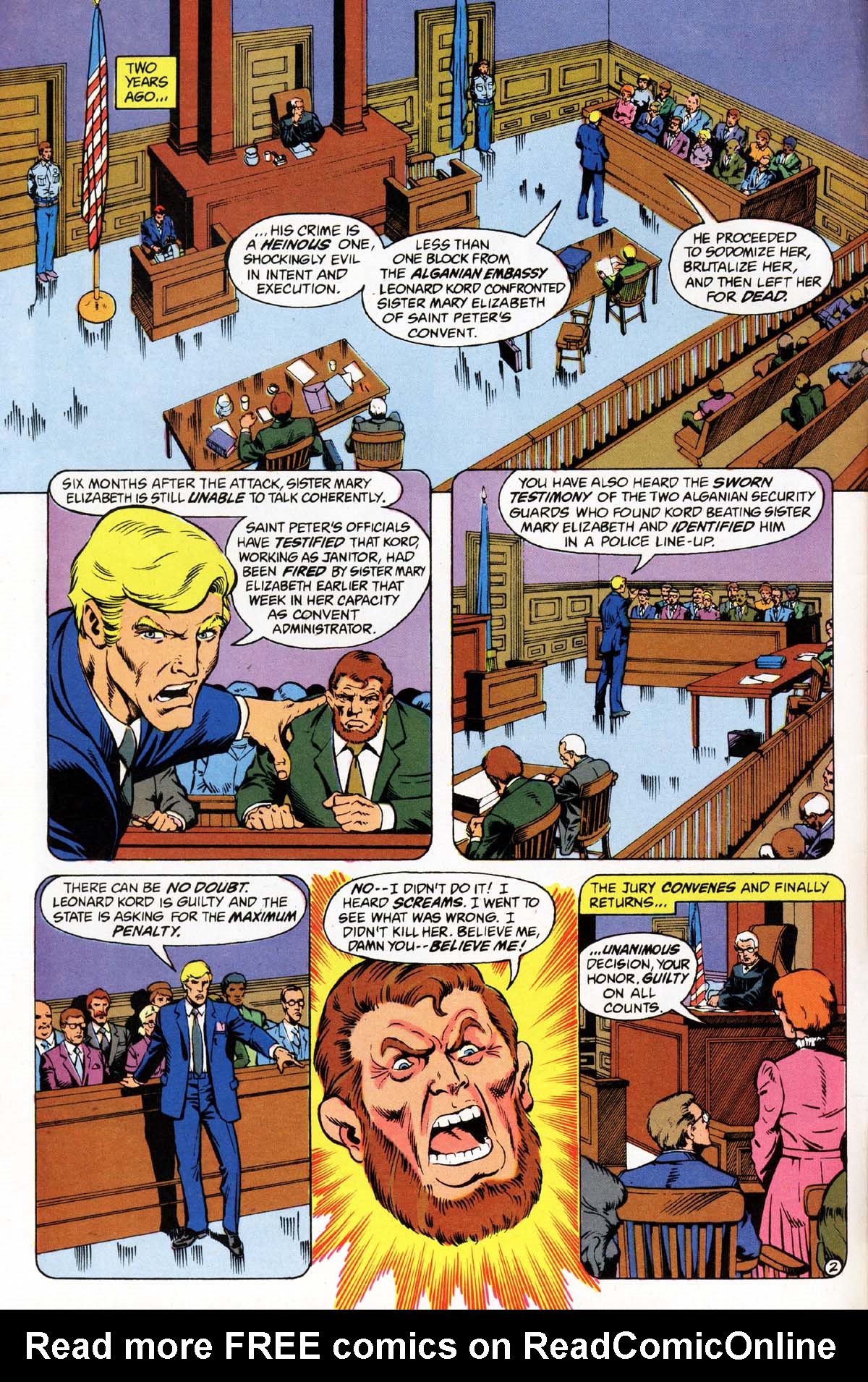 Read online Vigilante (1983) comic -  Issue #2 - 3
