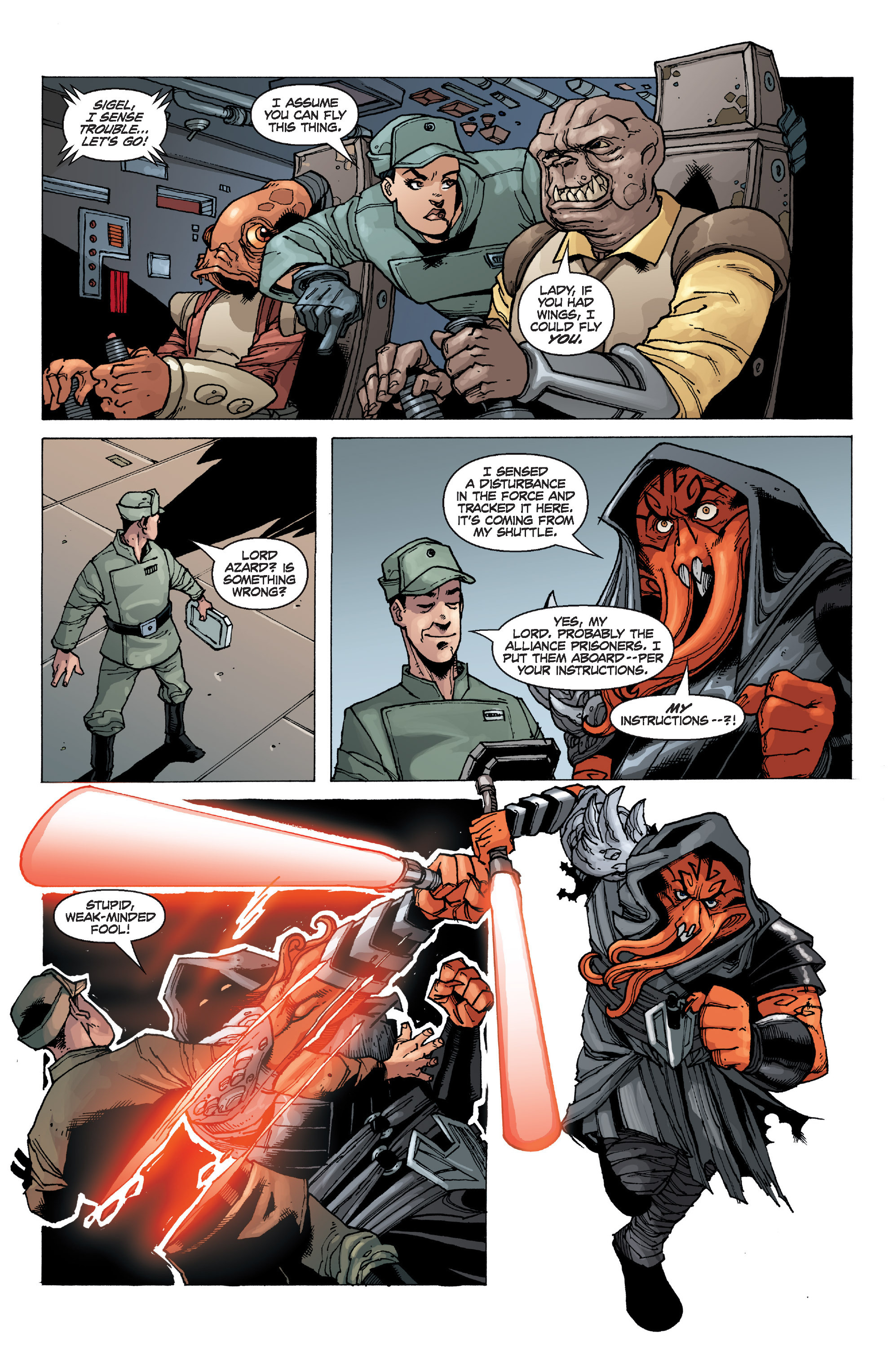Read online Star Wars Legends: Legacy - Epic Collection comic -  Issue # TPB 2 (Part 1) - 91