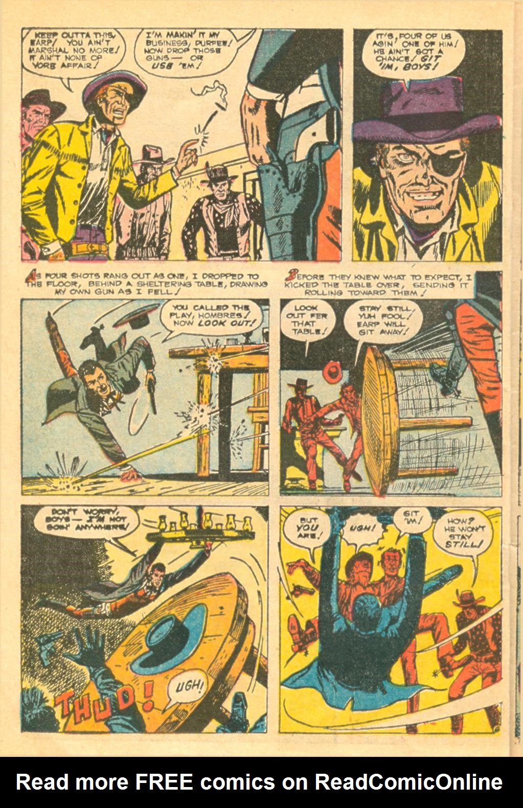 Read online Wyatt Earp comic -  Issue #26 - 22