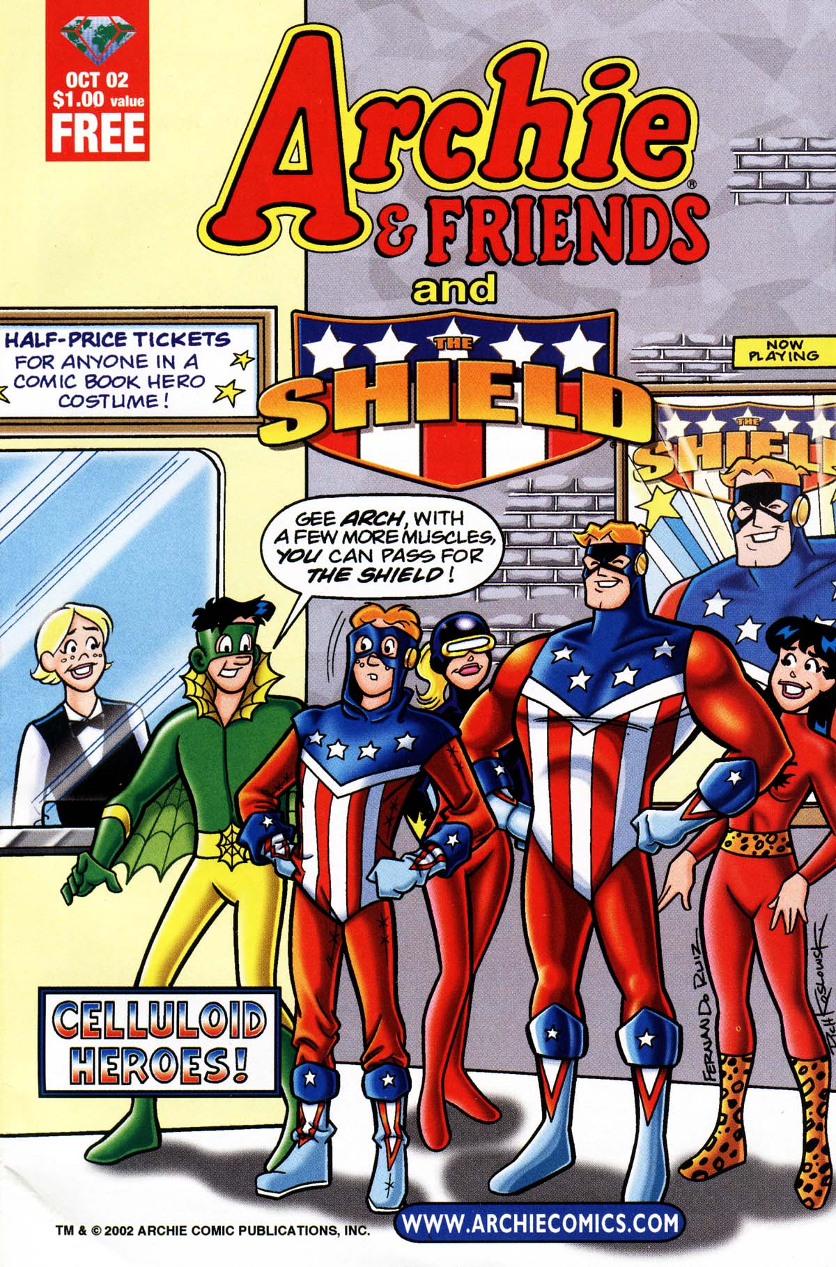 Read online Archie & Friends and the Shield comic -  Issue # Full - 1