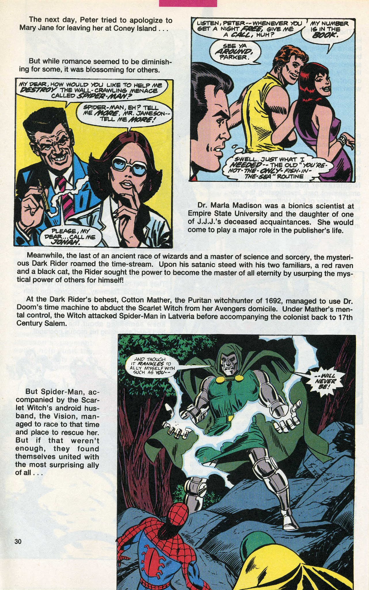 Read online Spider-Man Saga (1991) comic -  Issue #2 - 32