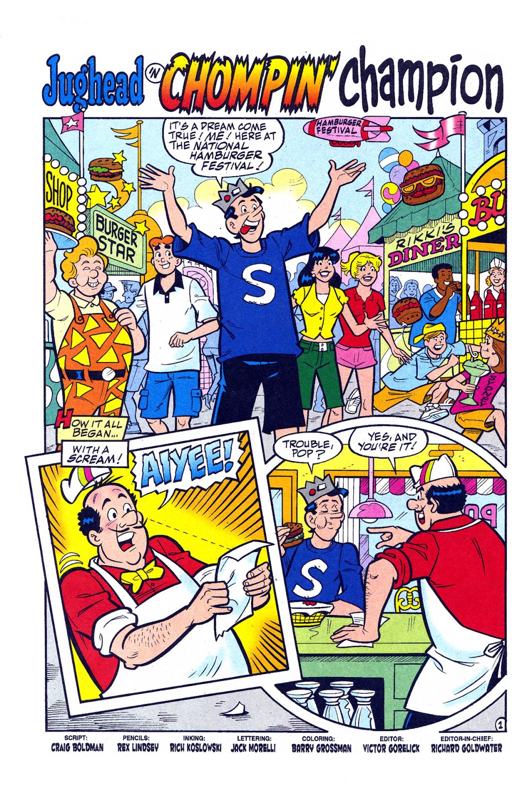 Archie's Pal Jughead Comics issue 182 - Page 2