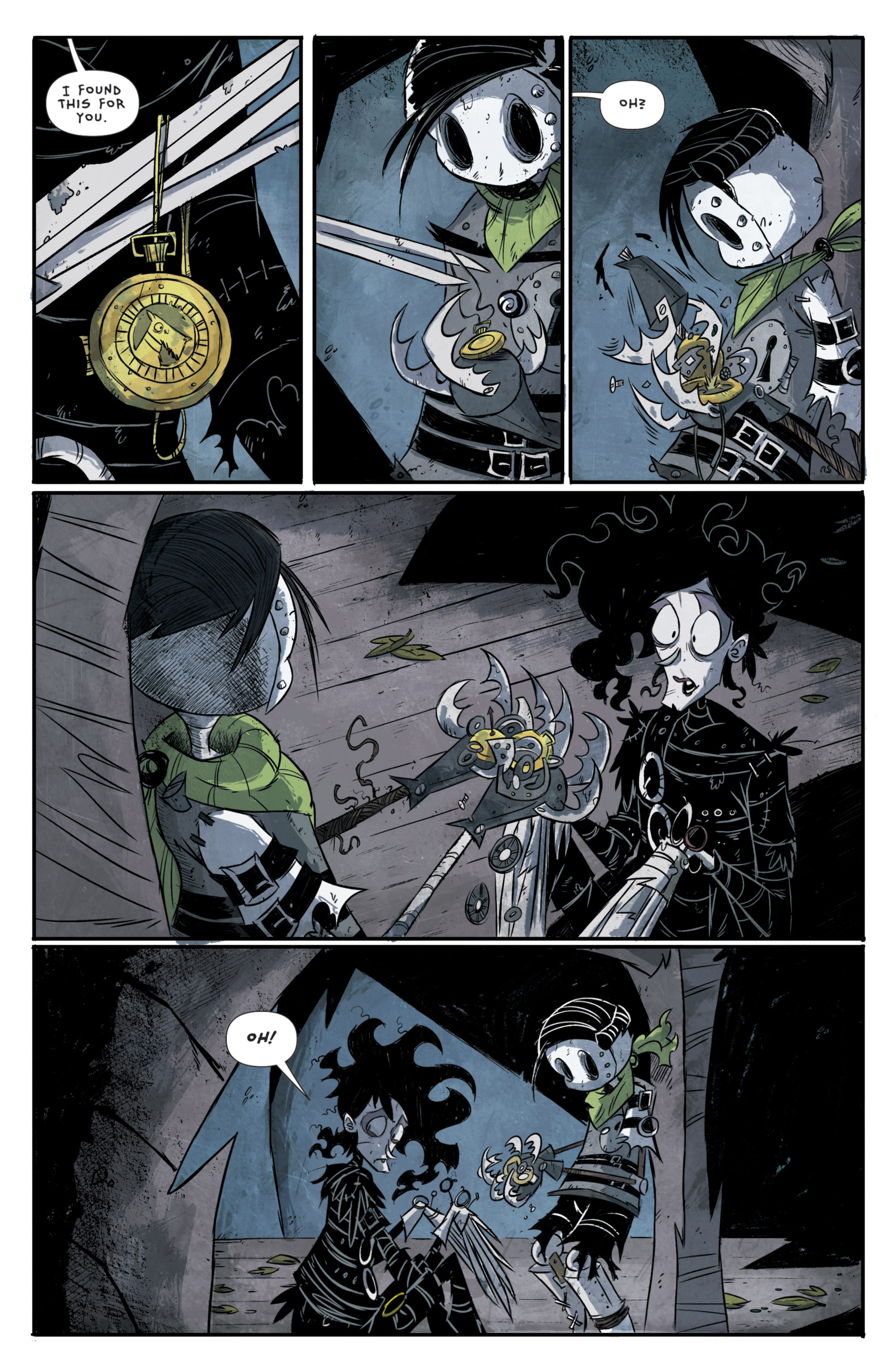 Read online Edward Scissorhands comic -  Issue #1 - 16