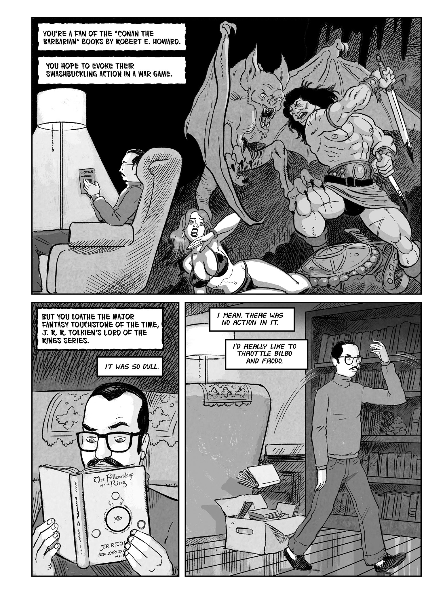 Read online Rise of the Dungeon Master: Gary Gygax and the Creation of D&D comic -  Issue # TPB - 42