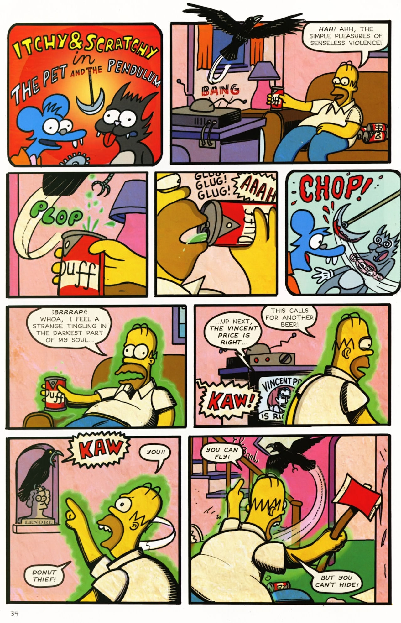 Read online Treehouse of Horror comic -  Issue #16 - 37