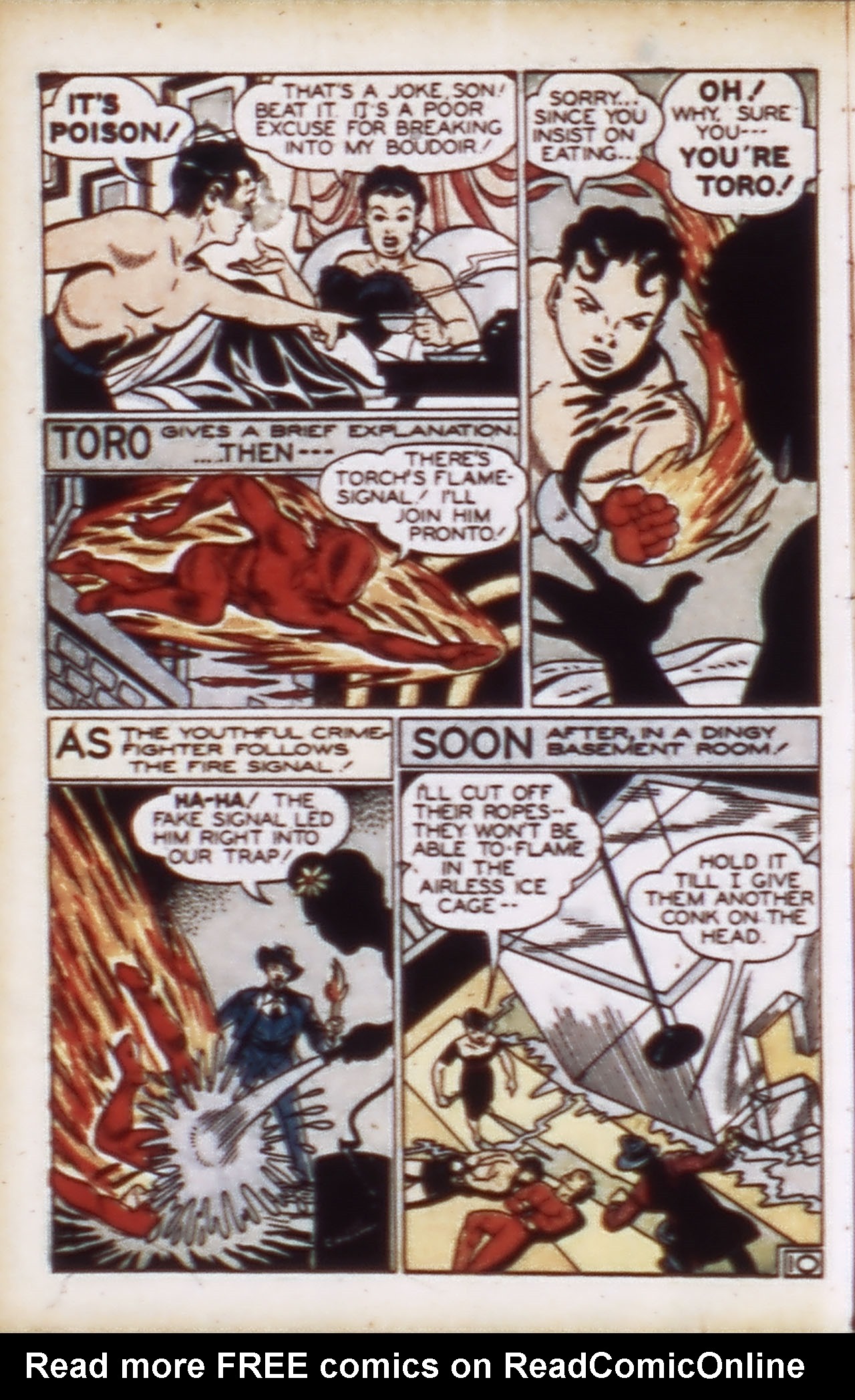 Read online The Human Torch (1940) comic -  Issue #26 - 12