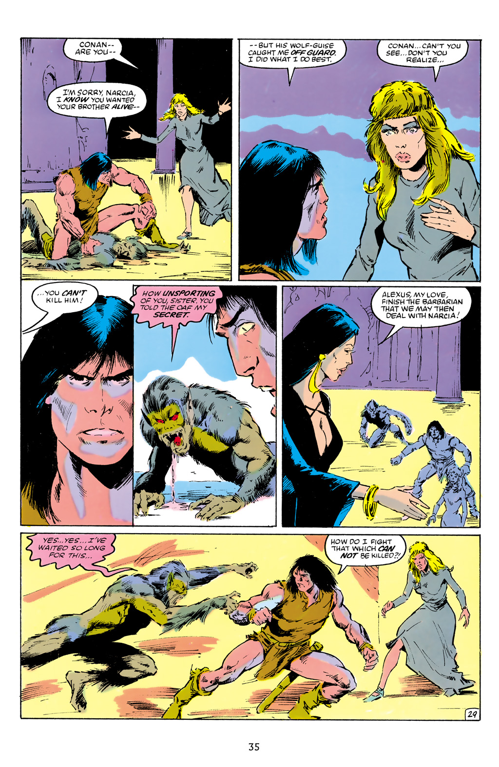 Read online The Chronicles of Conan comic -  Issue # TPB 22 (Part 1) - 36