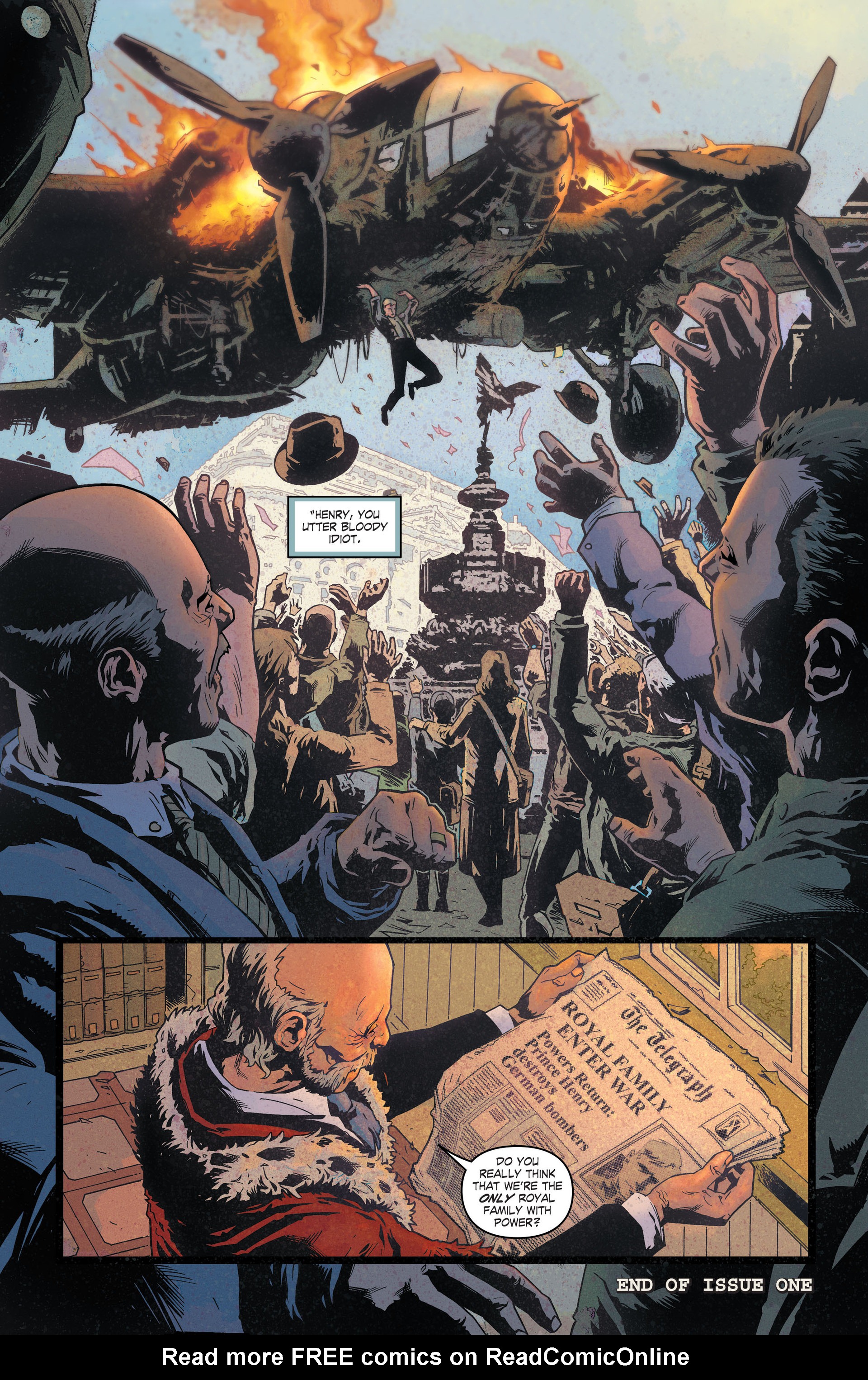 Read online The Royals: Masters of War comic -  Issue #1 - 22