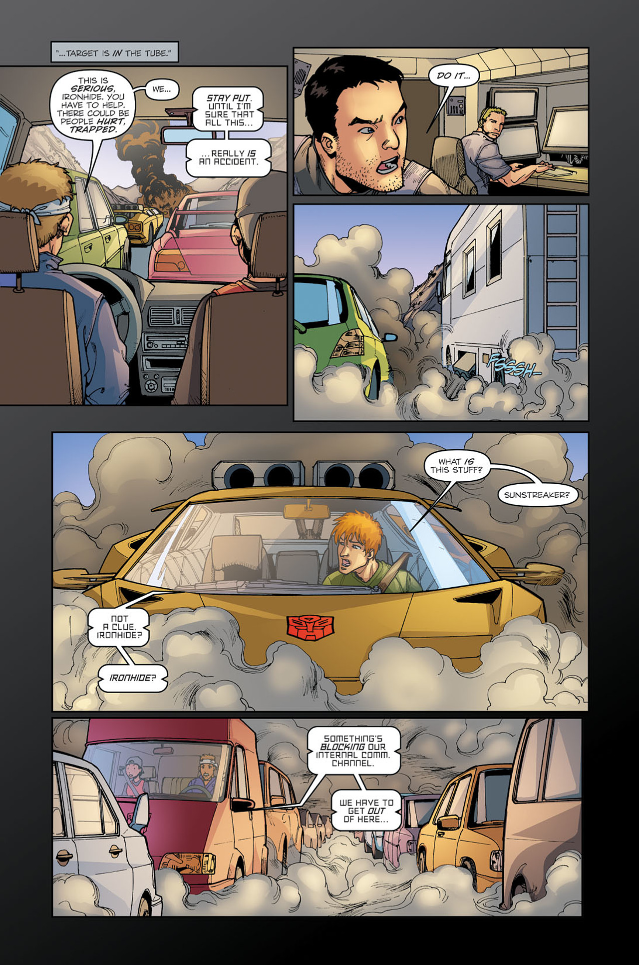 Read online The Transformers: Escalation comic -  Issue #1 - 21