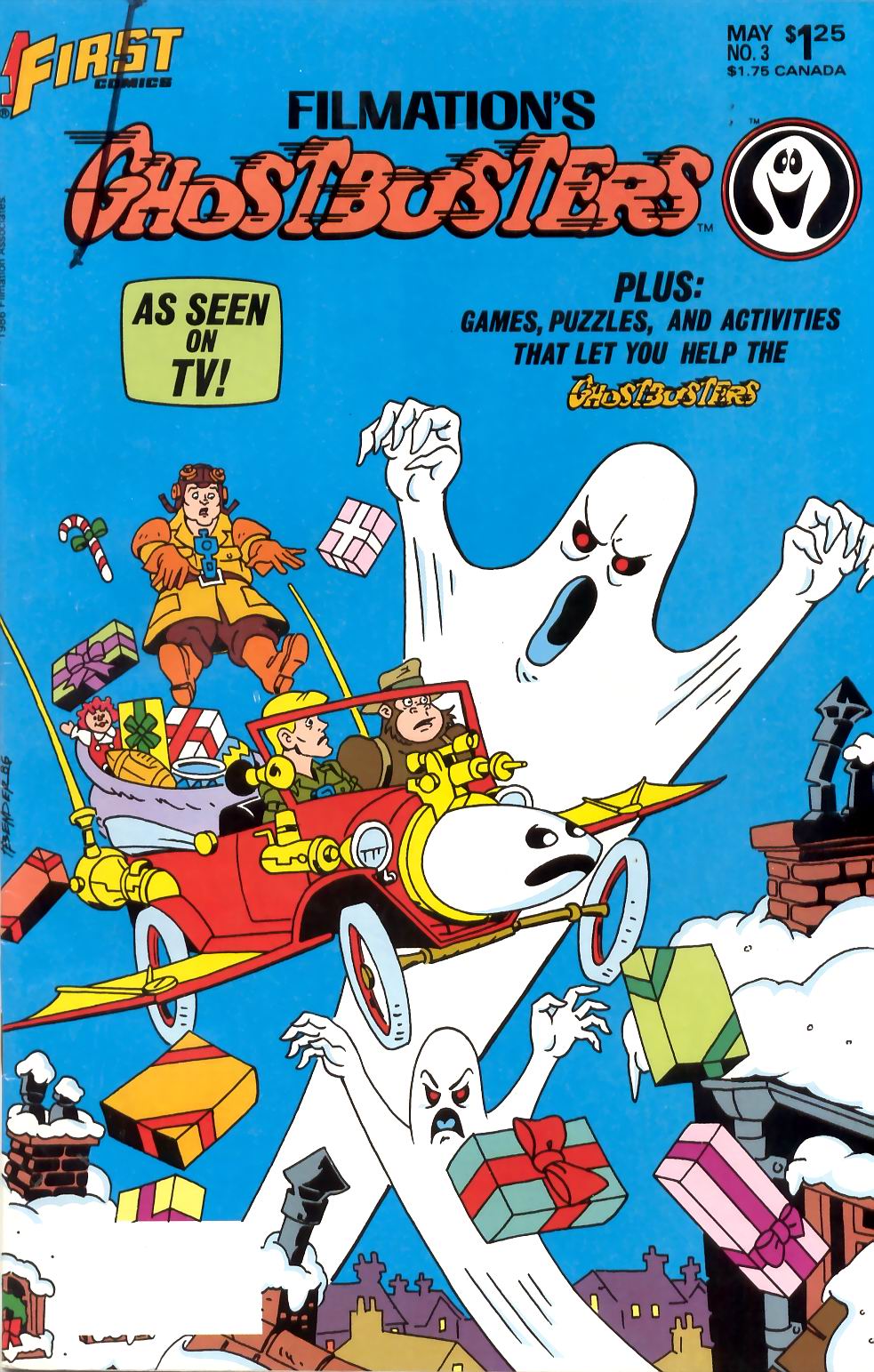 Read online Ghostbusters (1987) comic -  Issue #3 - 1