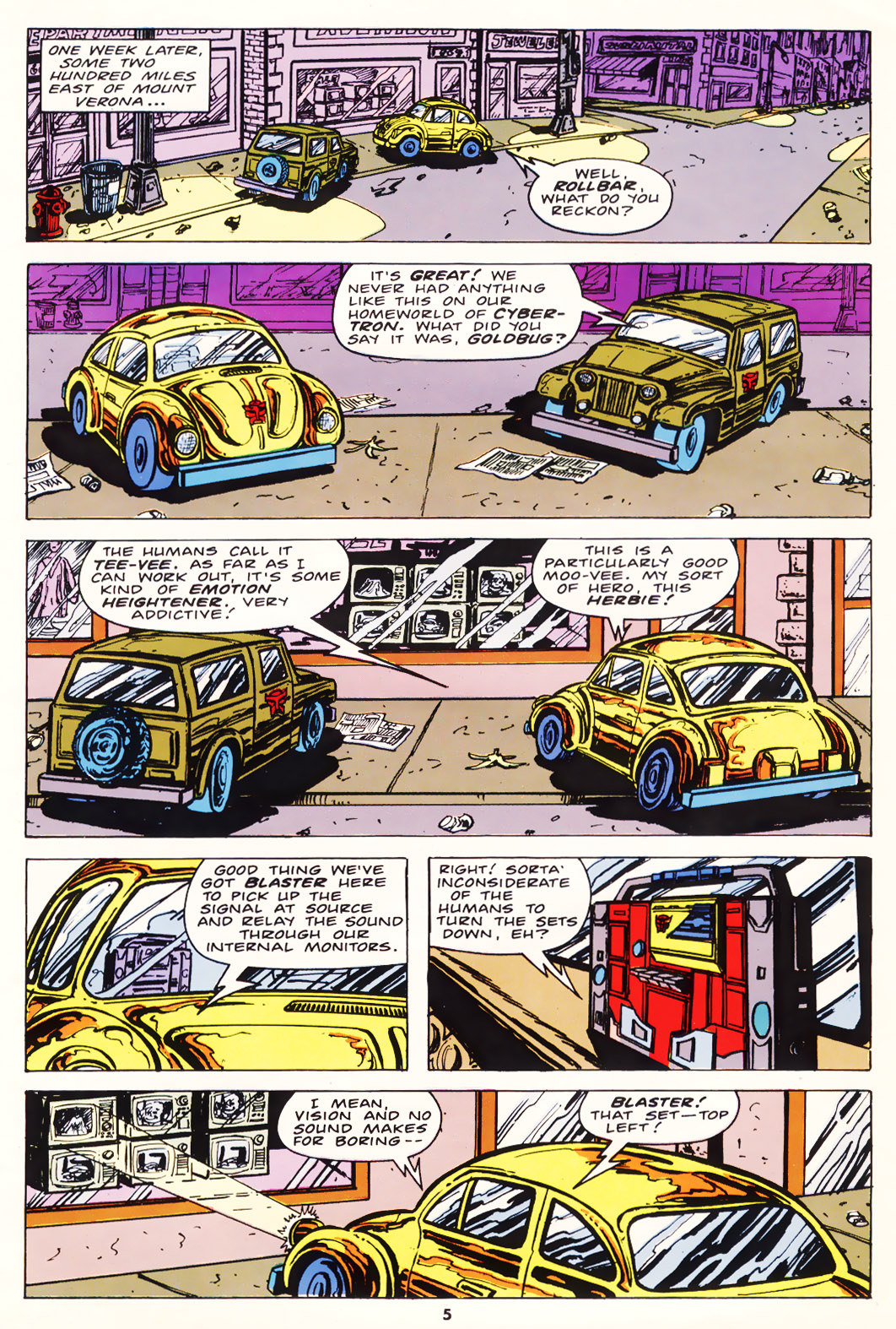 Read online The Transformers (UK) comic -  Issue #137 - 5