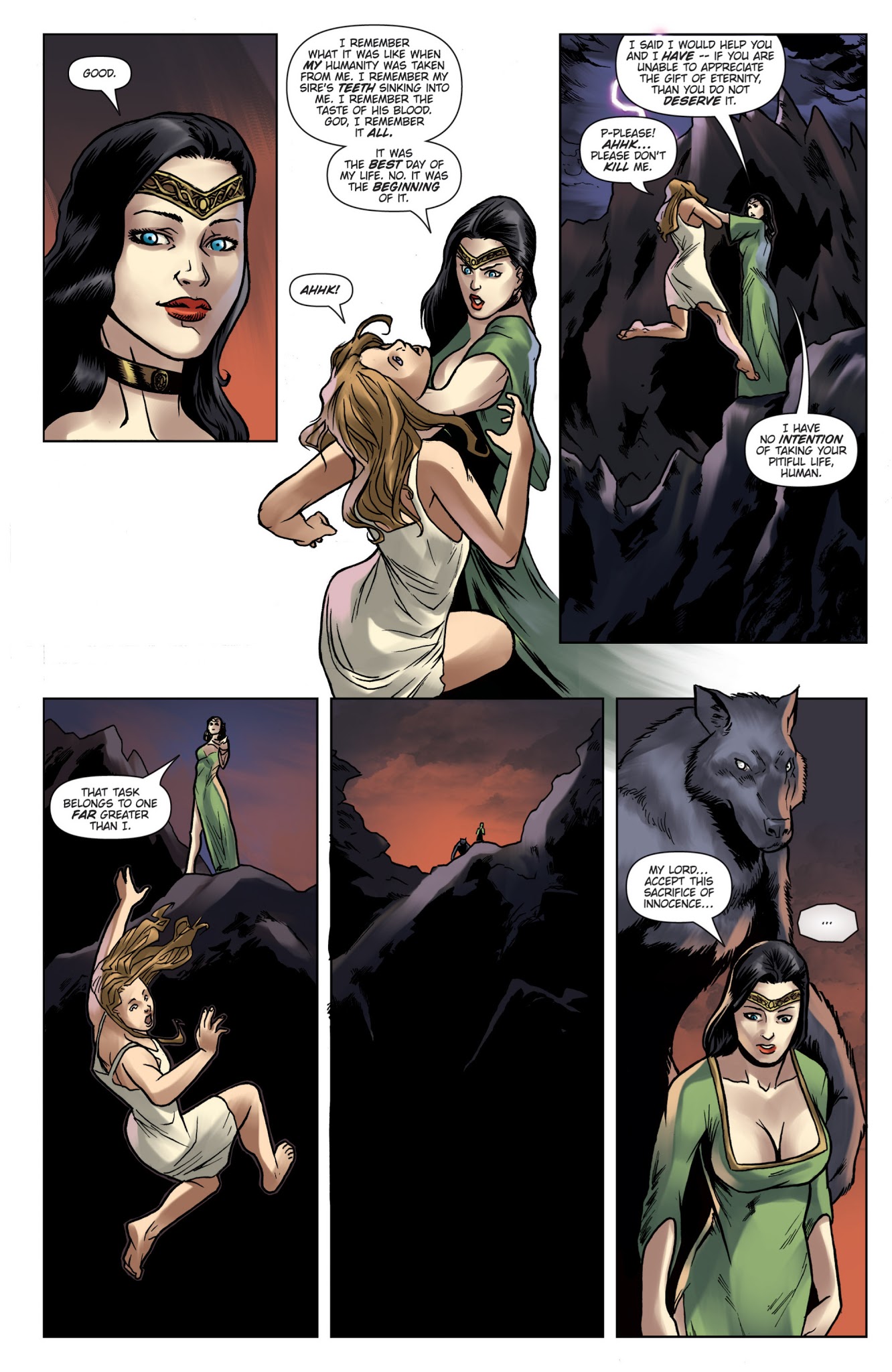 Read online Grimm Fairy Tales presents Hunters: The Shadowlands comic -  Issue # TPB - 48