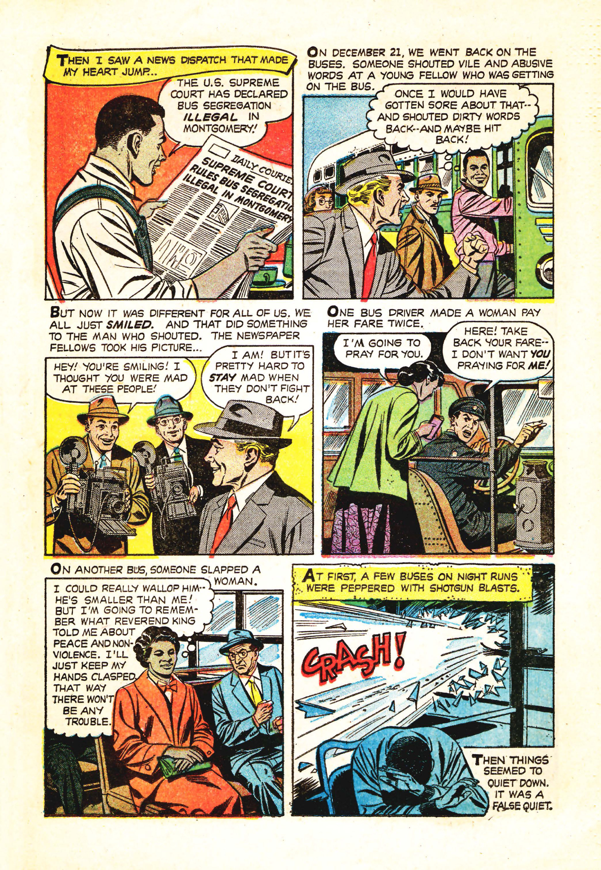 Read online Martin Luther King and the Montgomery Story comic -  Issue # Full - 9