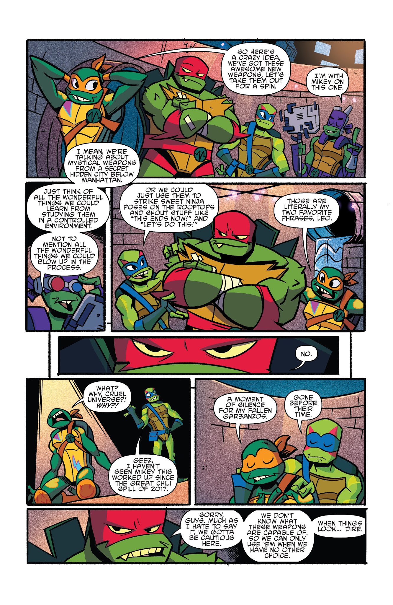Read online Teenage Mutant Ninja Turtles: Bebop & Rocksteady Hit the Road comic -  Issue #5 - 27