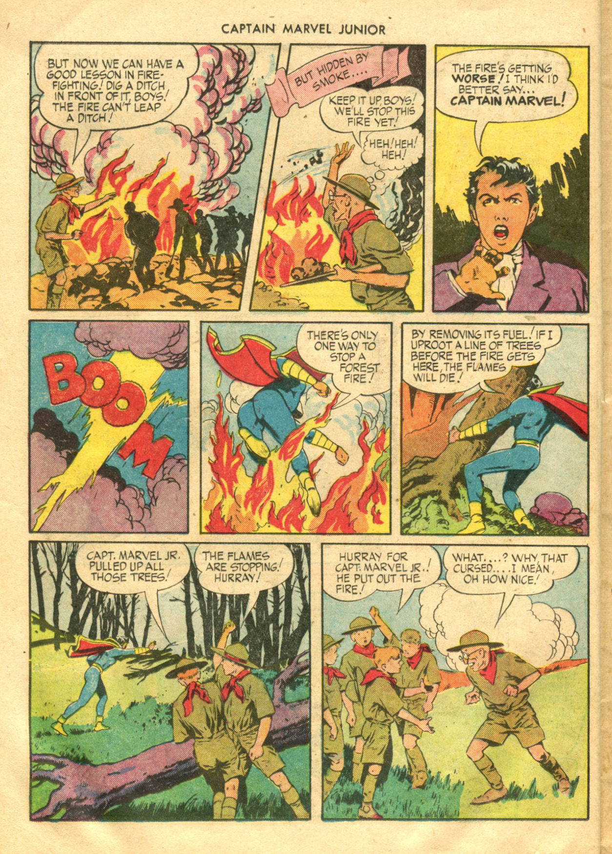 Read online Captain Marvel, Jr. comic -  Issue #21 - 16