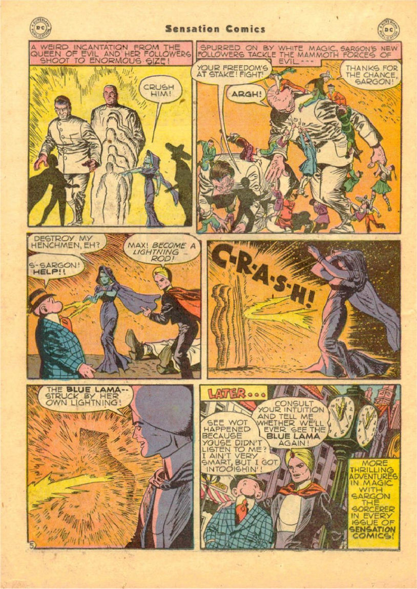 Read online Sensation (Mystery) Comics comic -  Issue #70 - 31