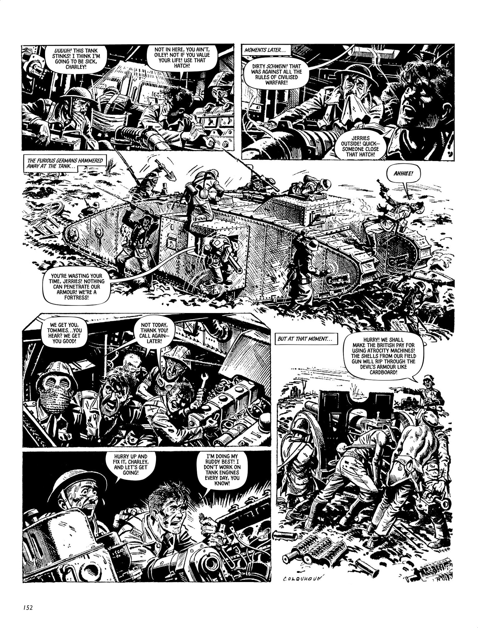 Read online Charley's War: The Definitive Collection comic -  Issue # TPB - 152