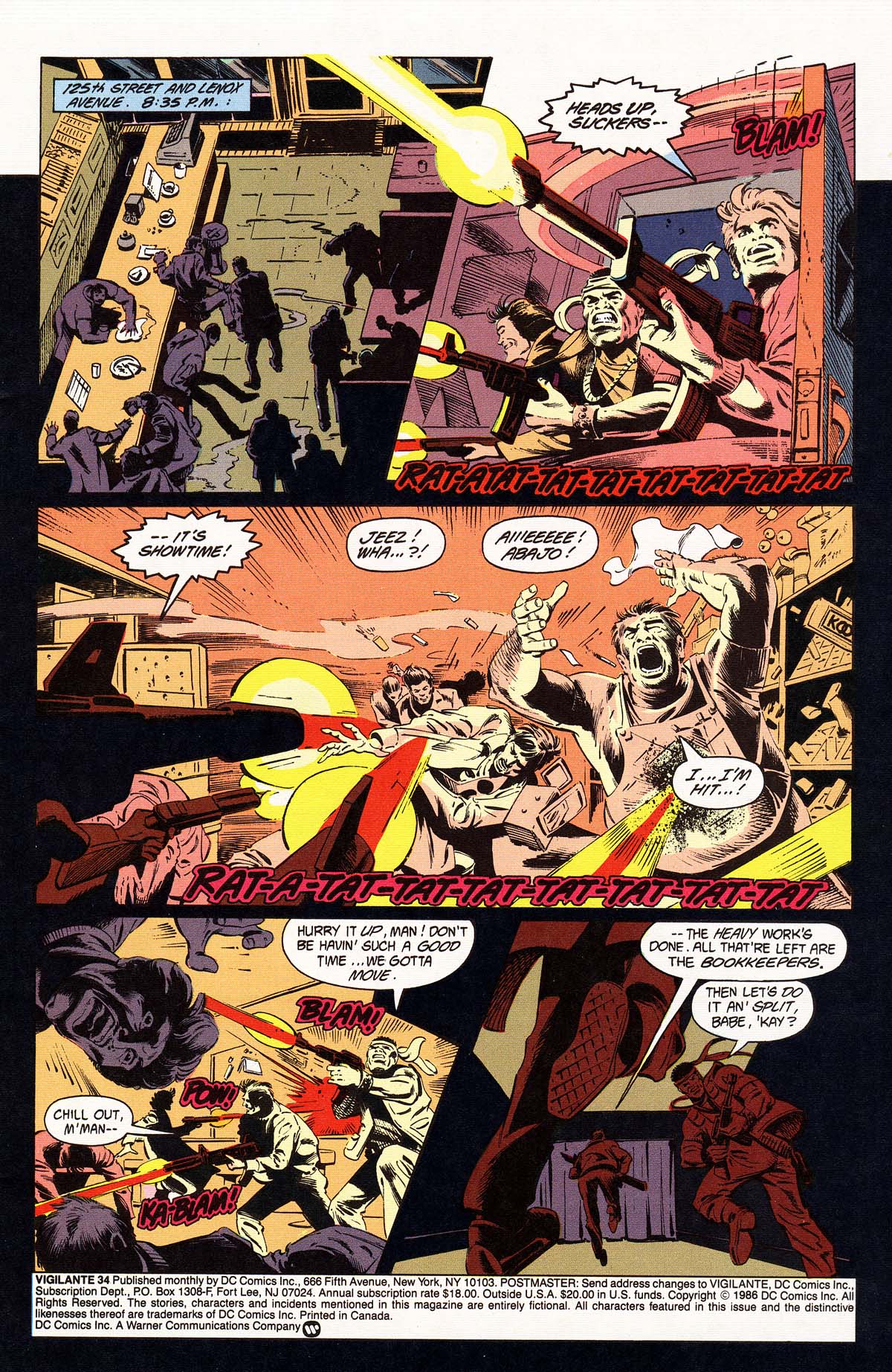 Read online Vigilante (1983) comic -  Issue #34 - 3