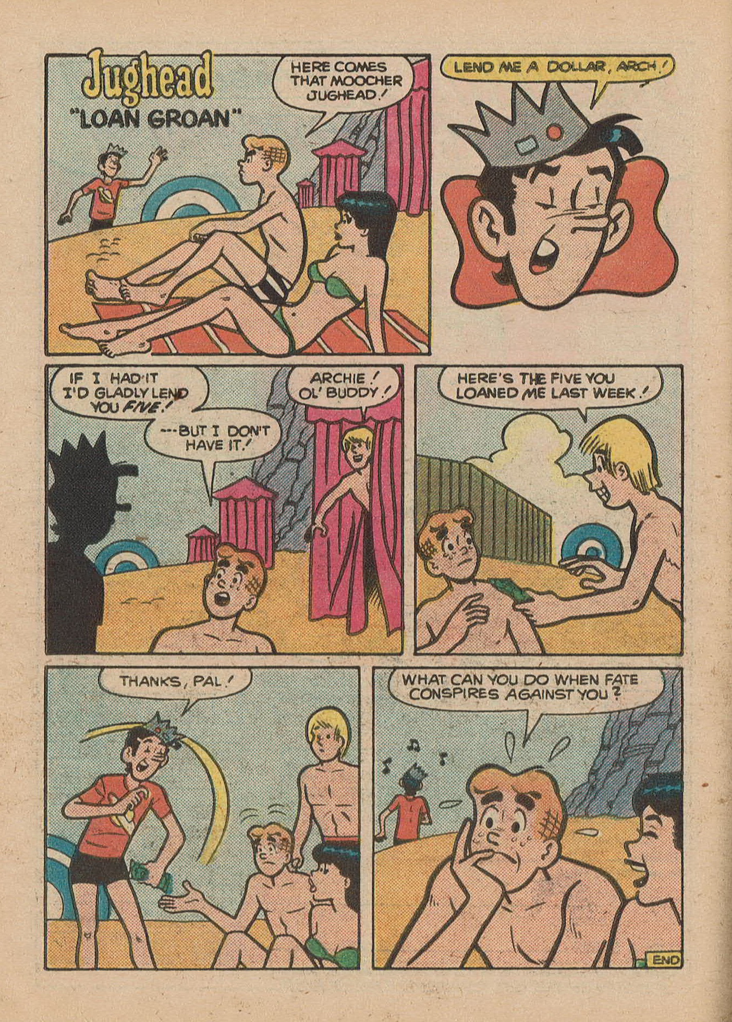 Read online Archie Annual Digest Magazine comic -  Issue #53 - 122