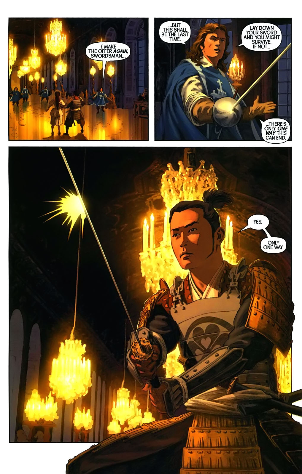 Read online Samurai: Heaven and Earth comic -  Issue #5 - 14