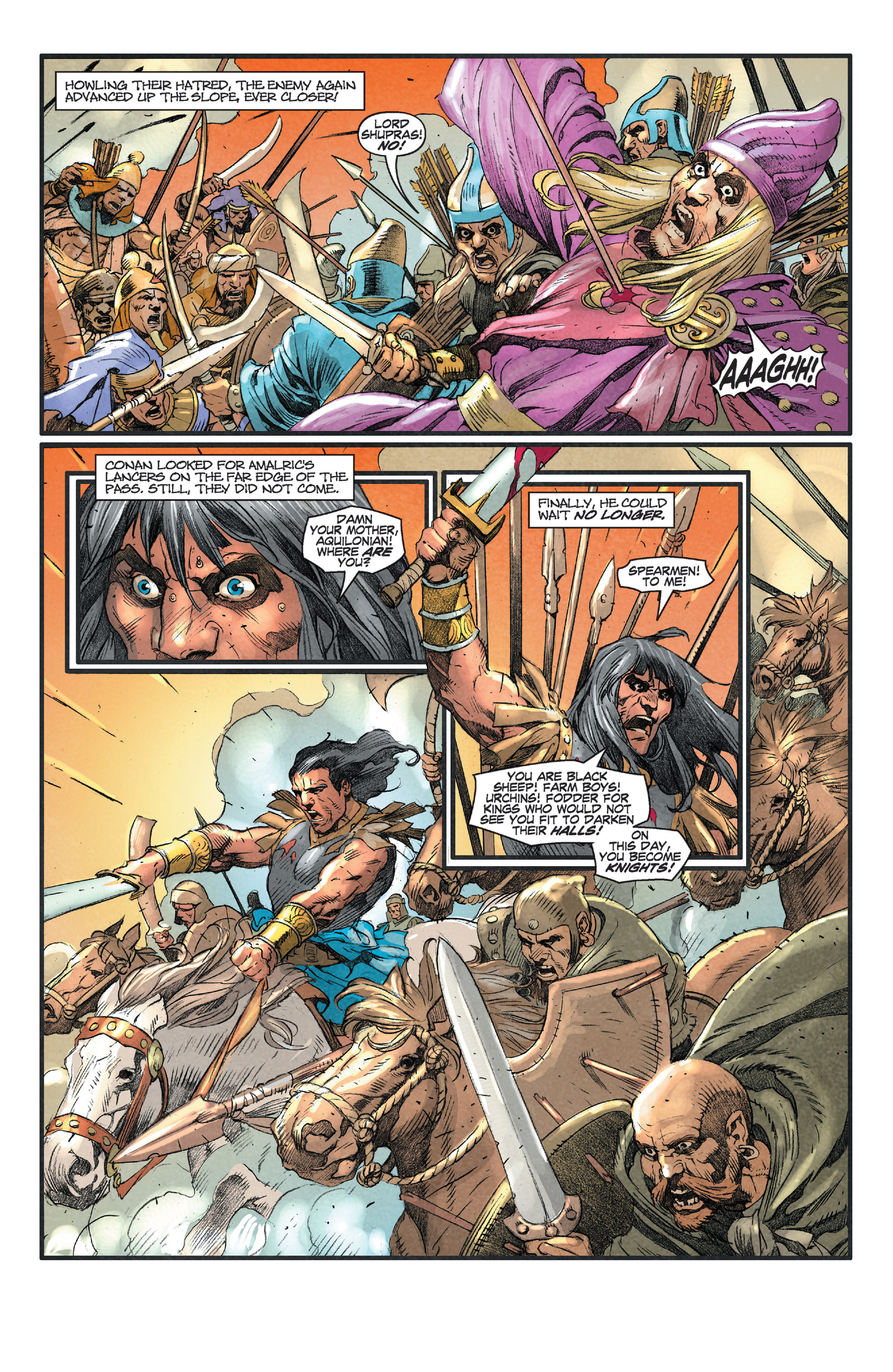 Read online Conan Chronicles Epic Collection comic -  Issue # TPB The Battle of Shamla Pass (Part 2) - 26