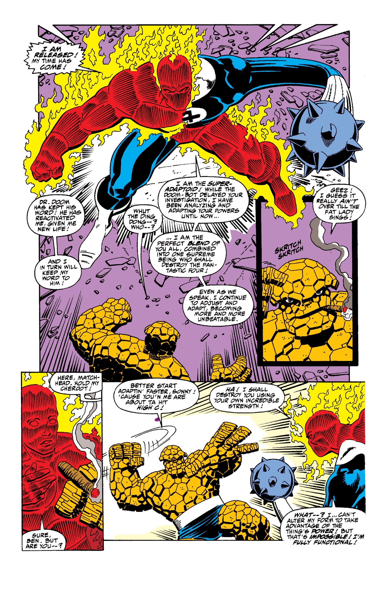 Read online Fantastic Four Visionaries: Walter Simonson comic -  Issue # TPB 1 (Part 1) - 70