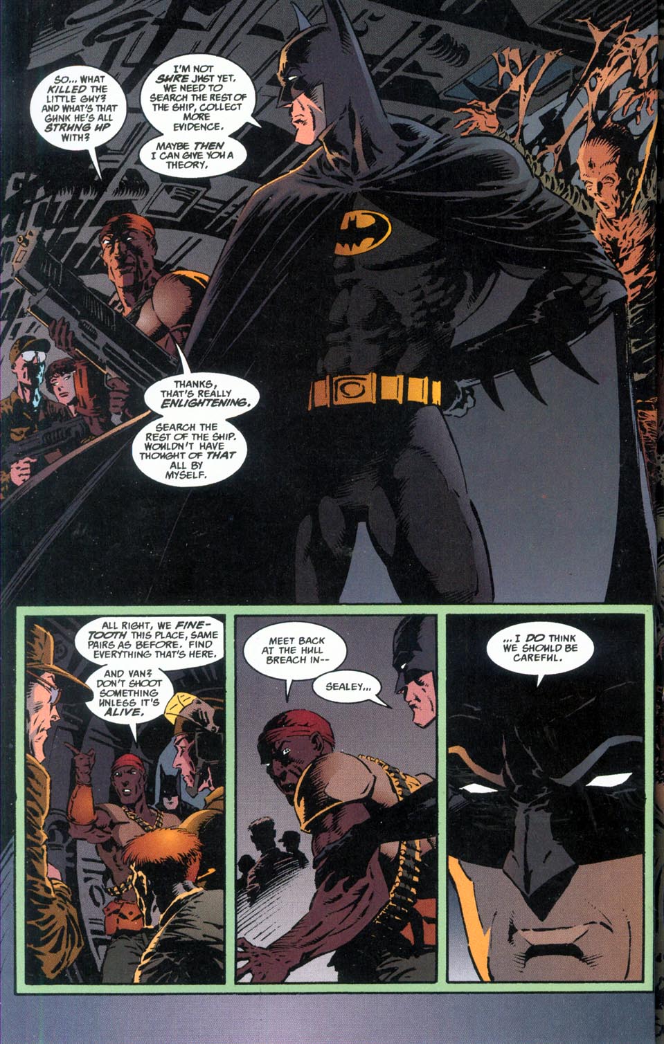 Read online Batman/Aliens comic -  Issue #1 - 22