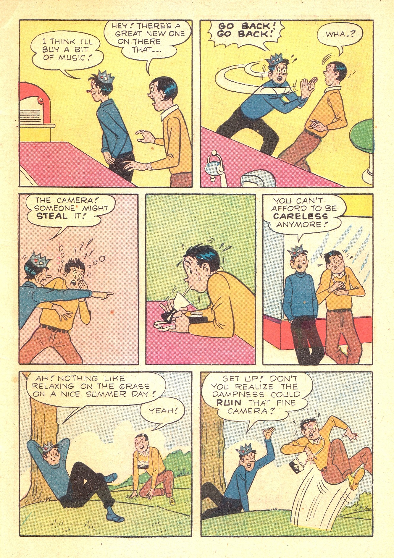 Read online Archie's Pal Jughead comic -  Issue #65 - 7