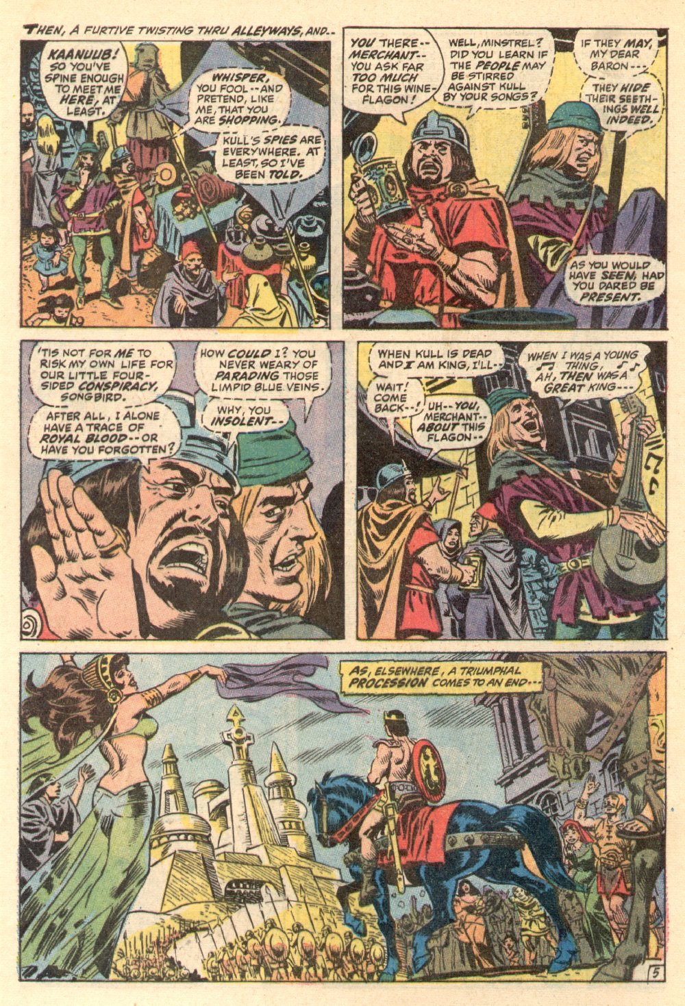 Read online Kull, the Conqueror (1971) comic -  Issue #1 - 8