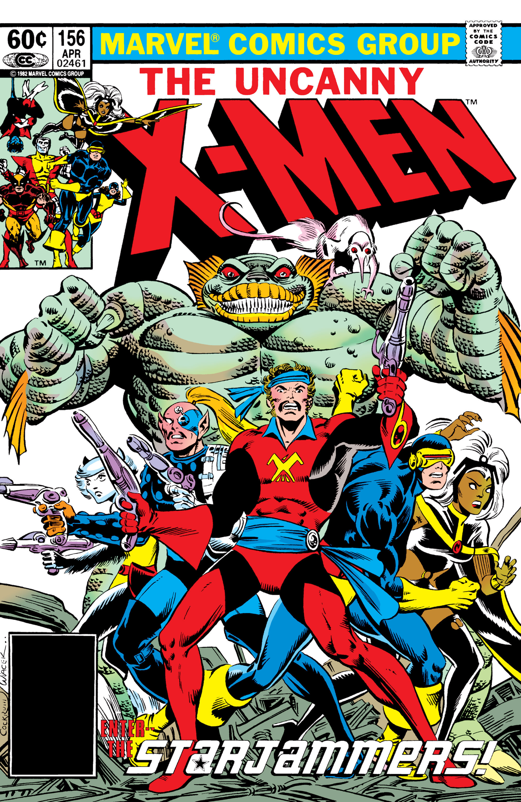 Read online Uncanny X-Men (1963) comic -  Issue #156 - 1