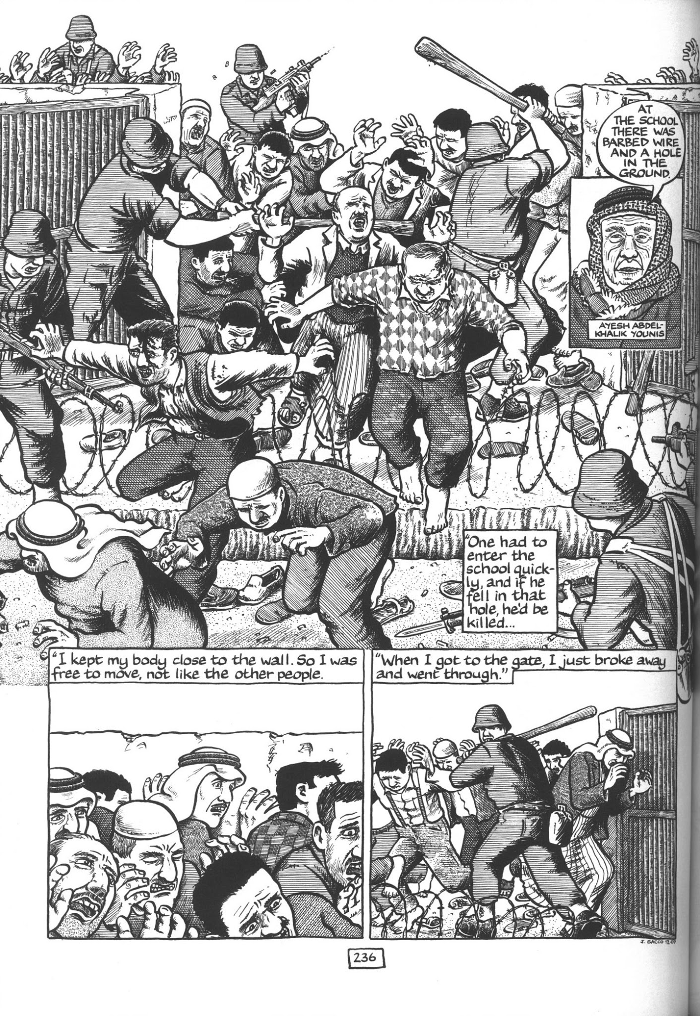 Read online Footnotes in Gaza comic -  Issue # TPB - 255