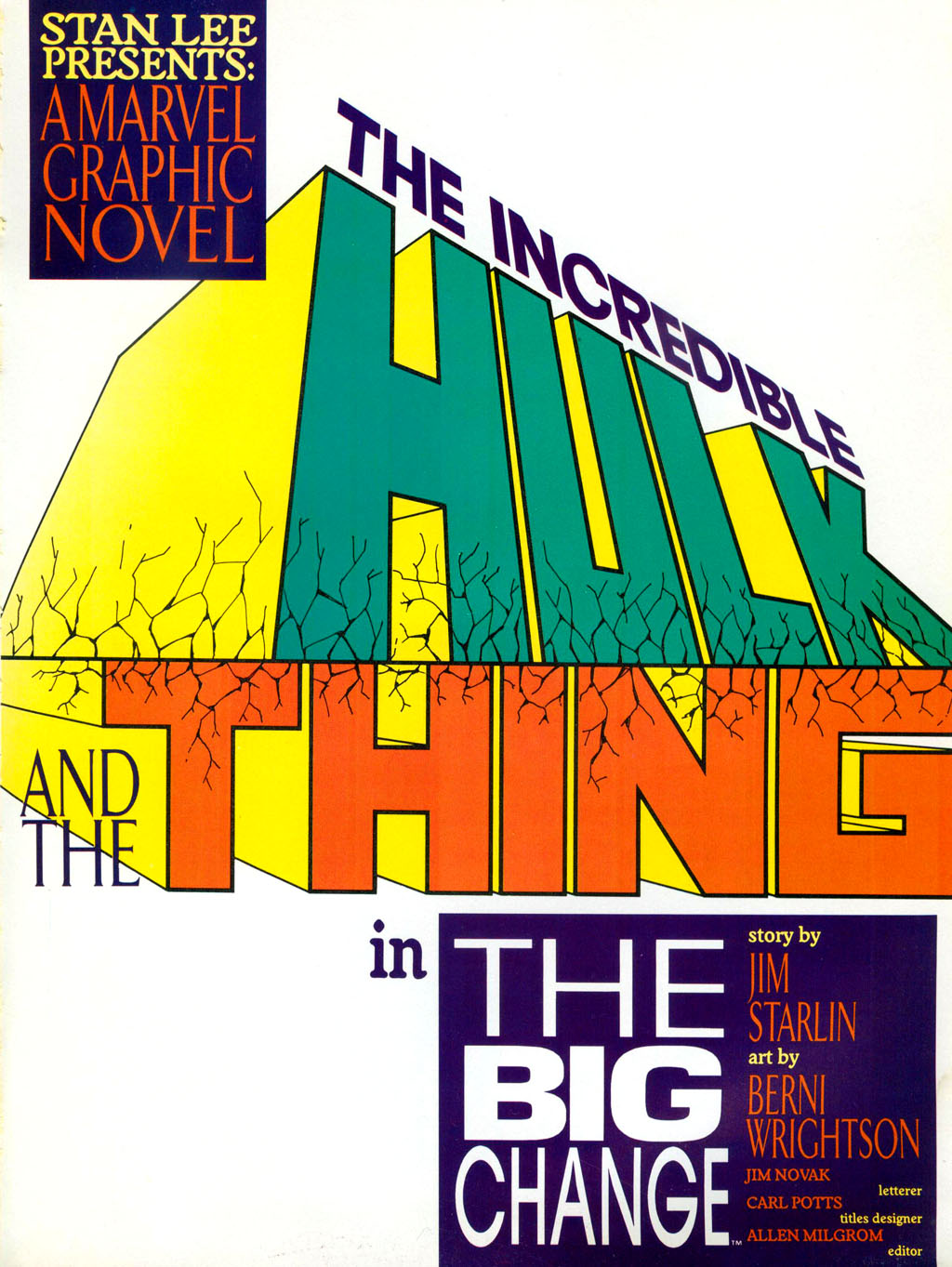 Read online Marvel Graphic Novel comic -  Issue #29 - Hulk & Thing - The Big Change - 2
