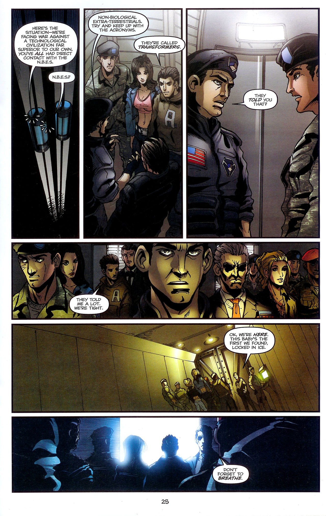 Read online Transformers: The Movie Adaptation comic -  Issue #3 - 26