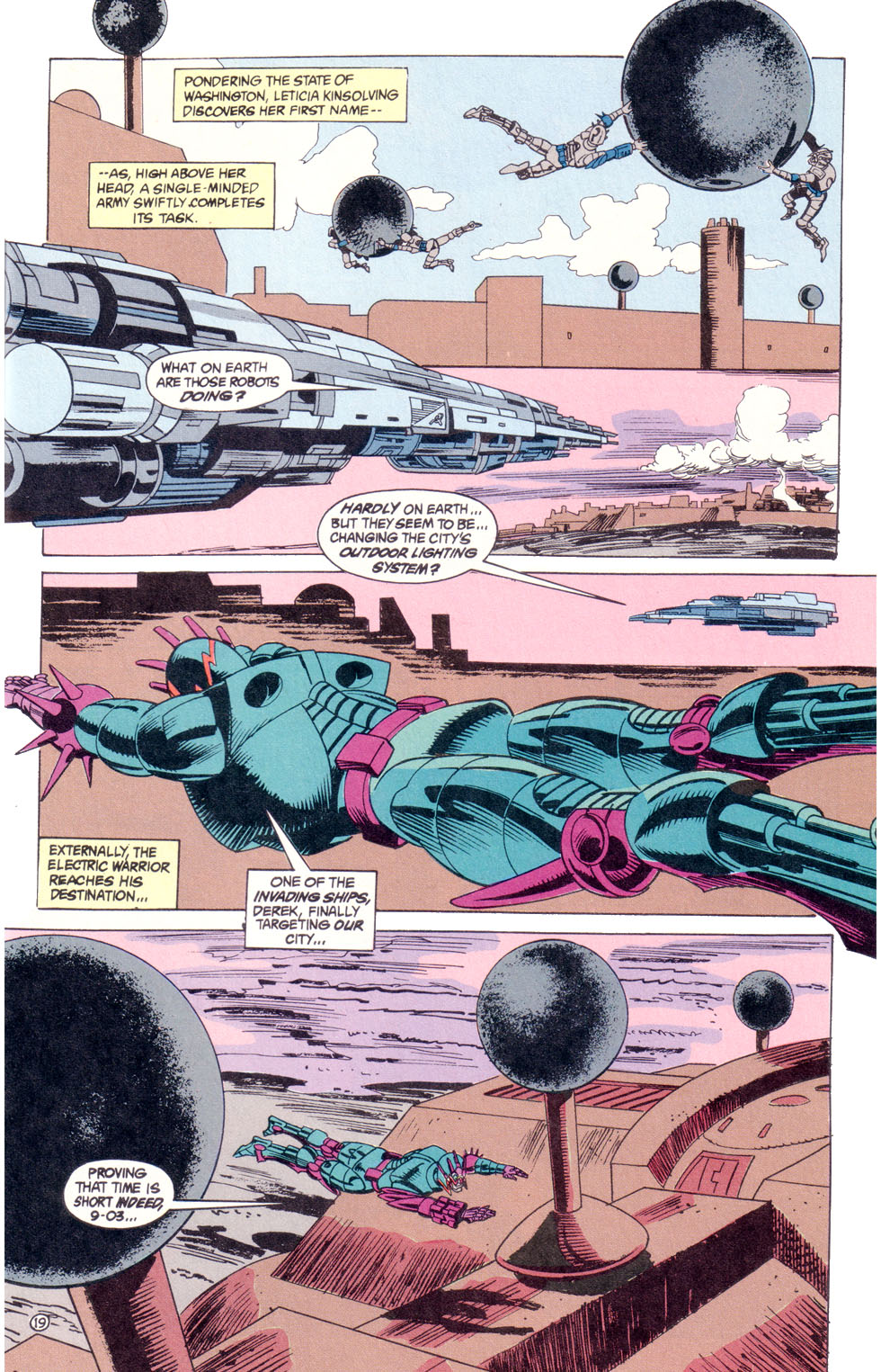 Read online Electric Warrior comic -  Issue #17 - 21