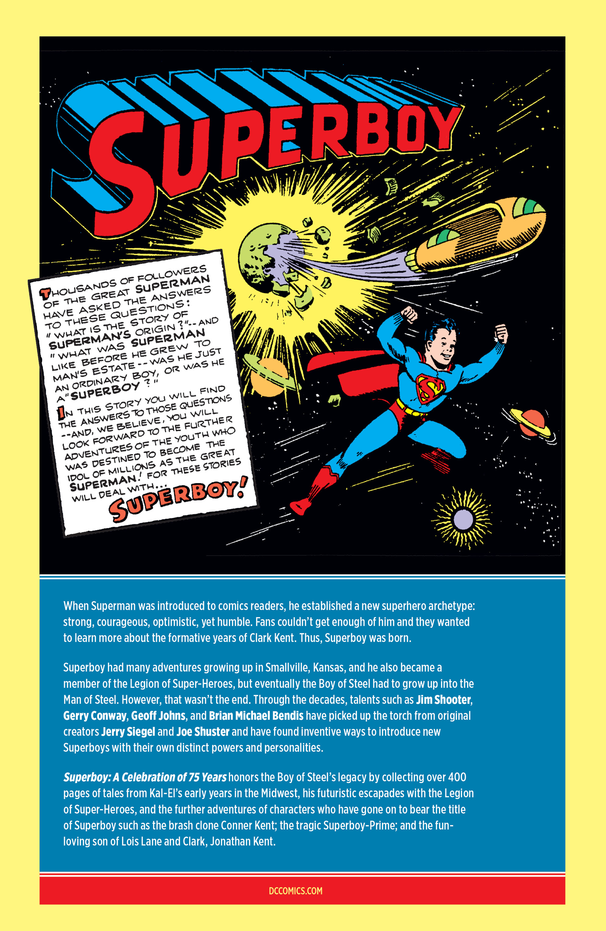 Read online Superboy: A Celebration of 75 Years comic -  Issue # TPB (Part 5) - 33