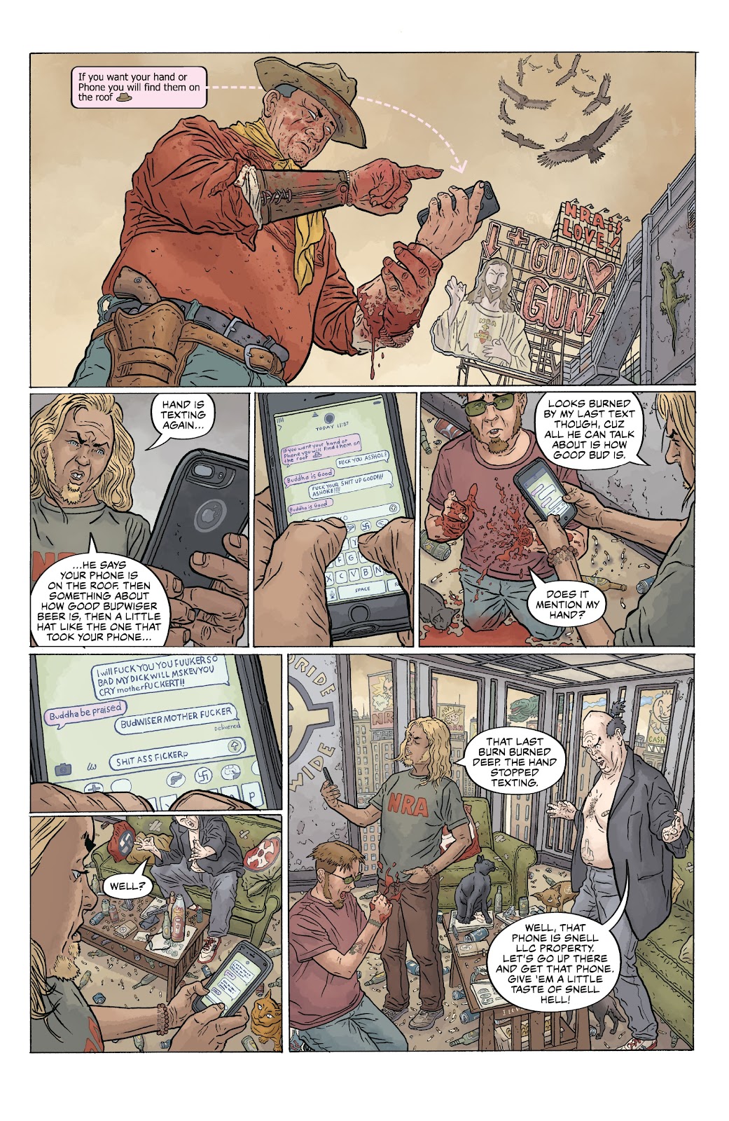 Shaolin Cowboy: Cruel to Be Kin issue 5 - Page 24